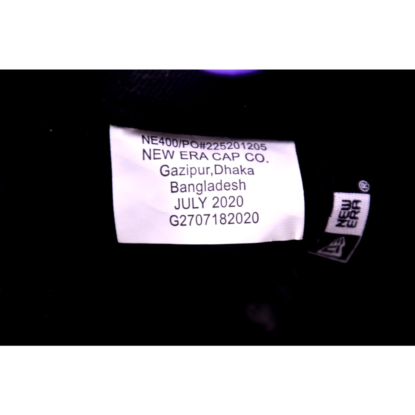 New Era 9FIFTY Black Snapback Cap White Mountain Logo OSFM NWT