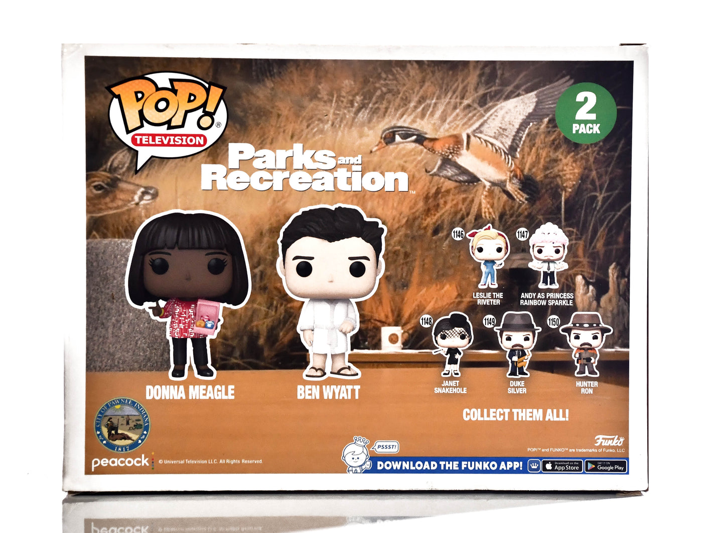 Funko TV Parks and Rec. Donna & Ben Treat Yo' Self - TargetCon Limited Edition