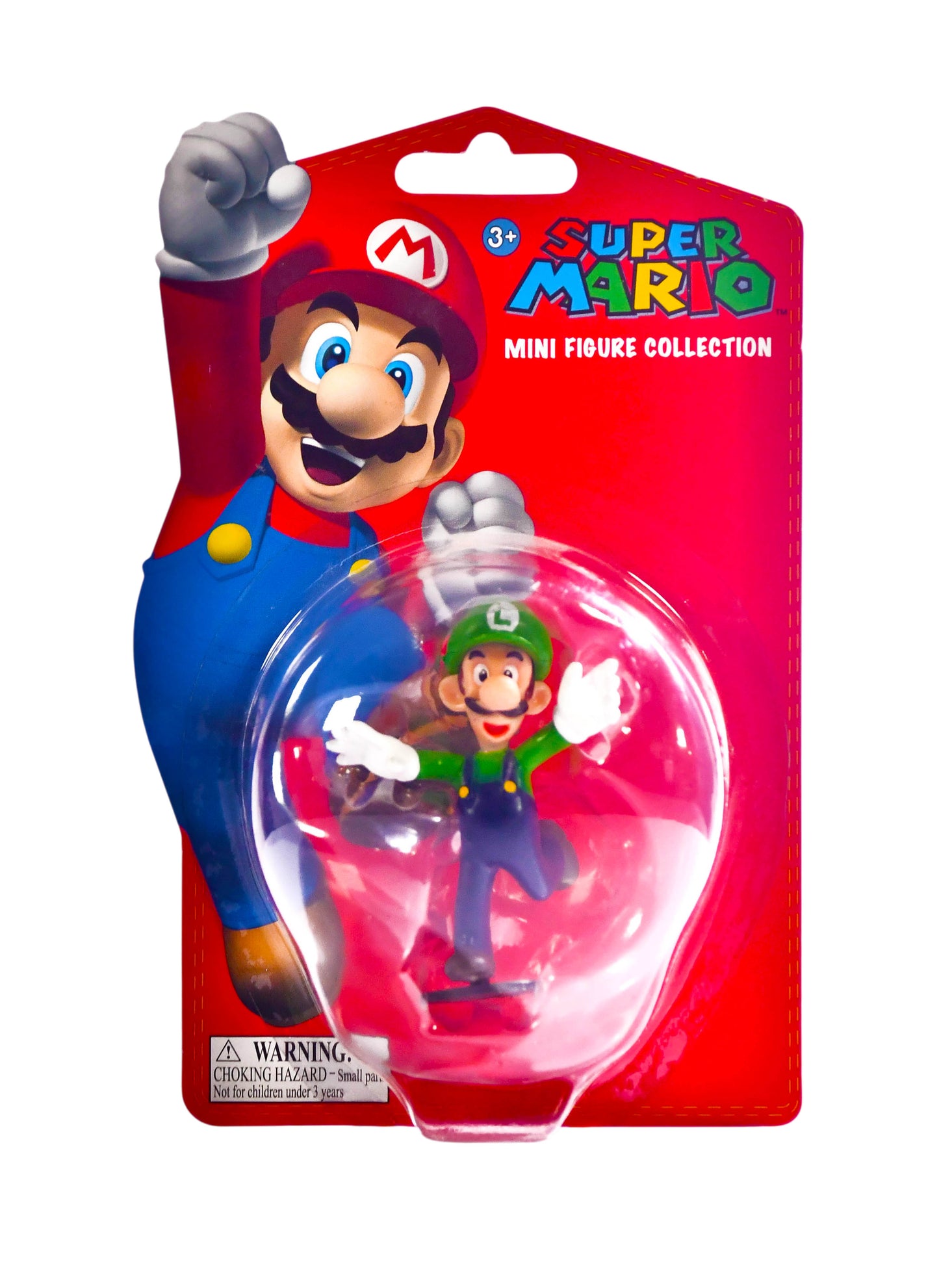 NIB 2009 Super Mario Mini Figure Collection Series 3 Mario FACTORY SEALED 6+