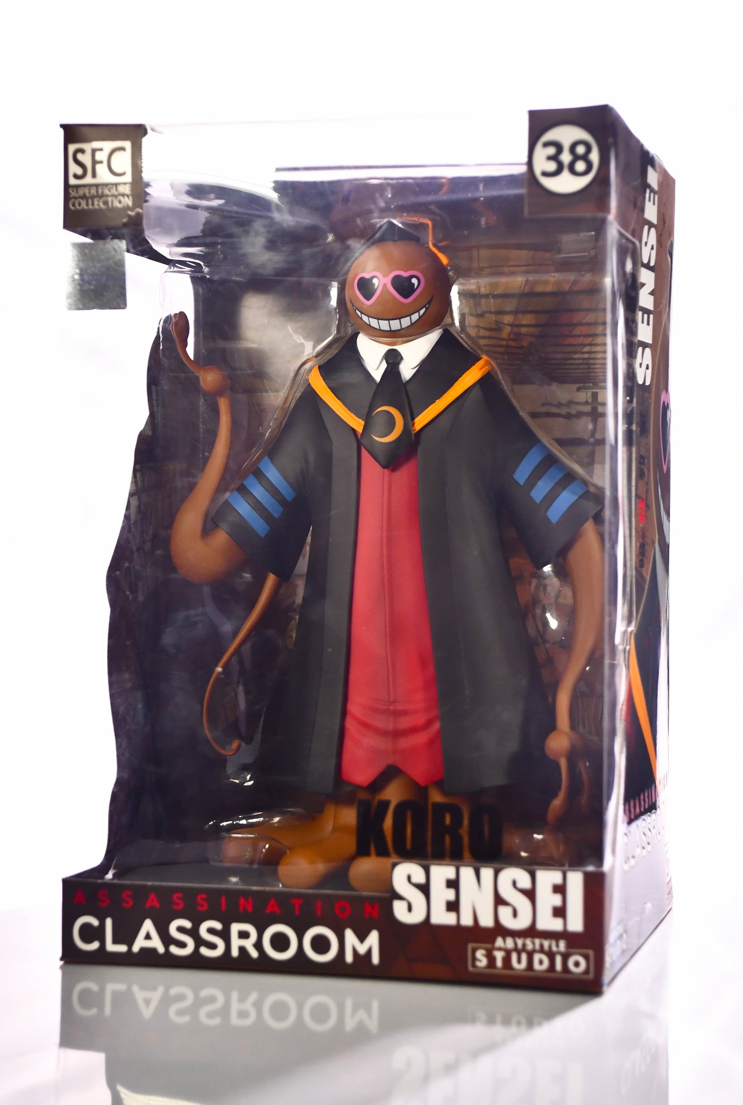 ABYstyle Studio - Assassination Classroom Koro Sensei bruin 38 SFC FIGURE NEW