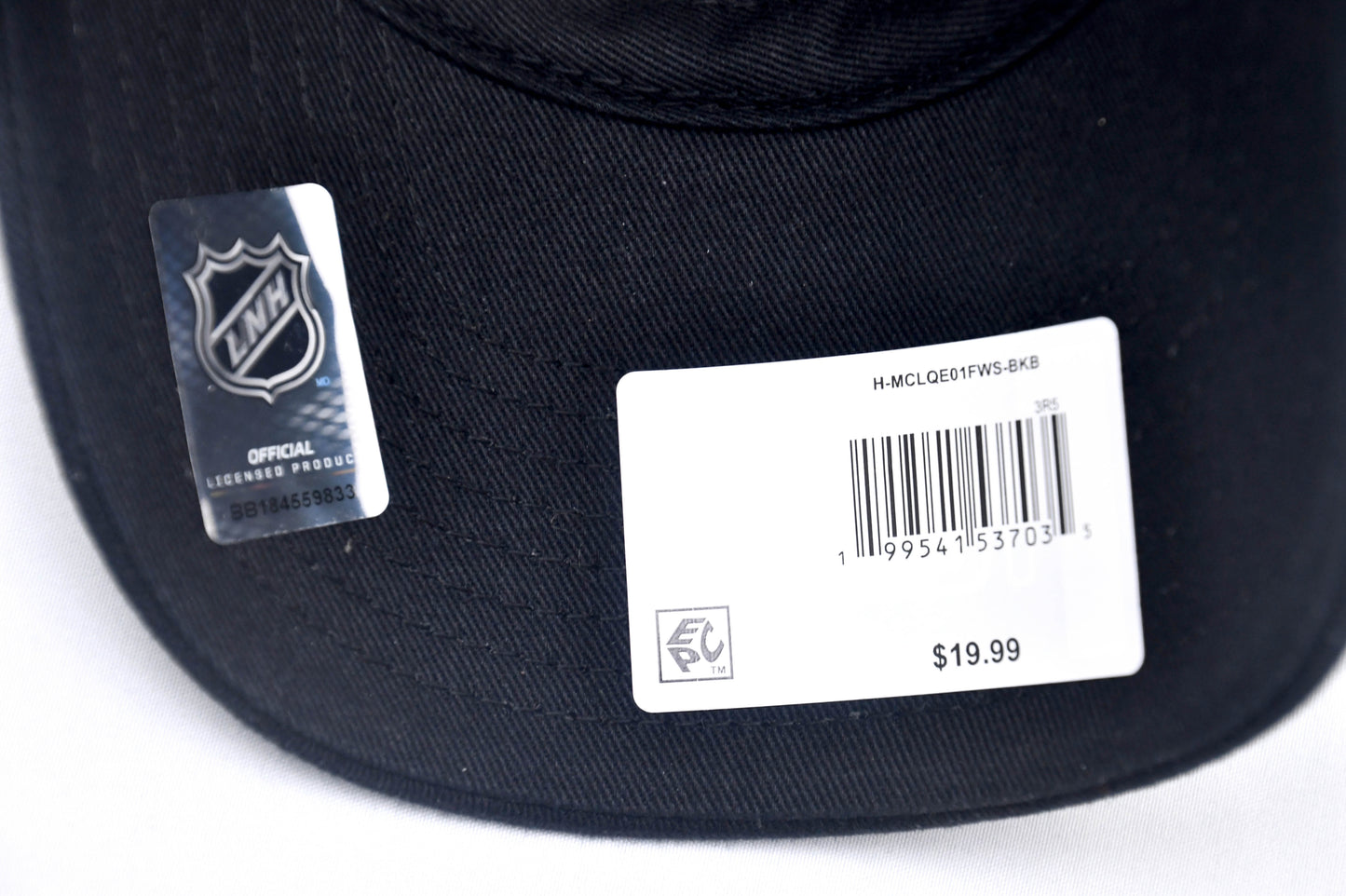 Boston Bruins Baseball Hat. BOS and Logo OSFA Adjustable. "Sale"
