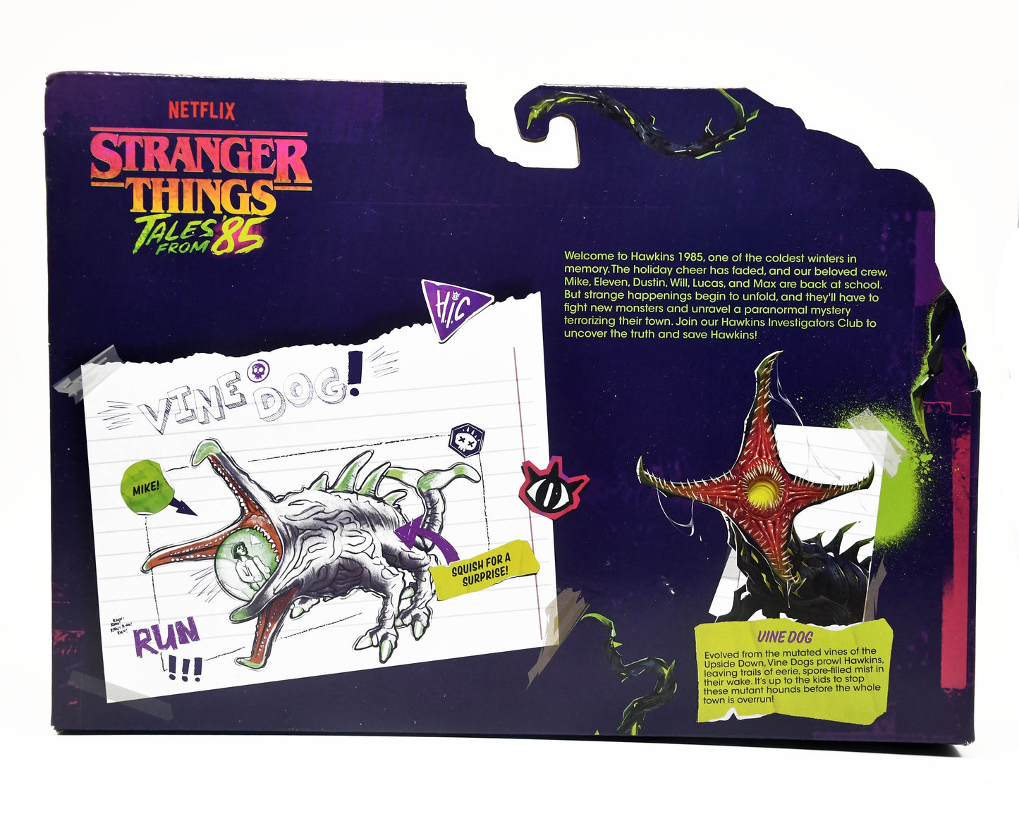 Stranger Things Tales From ‘85 Vine Dog Netflix Jazwares 8 in Squishy Figure NEW