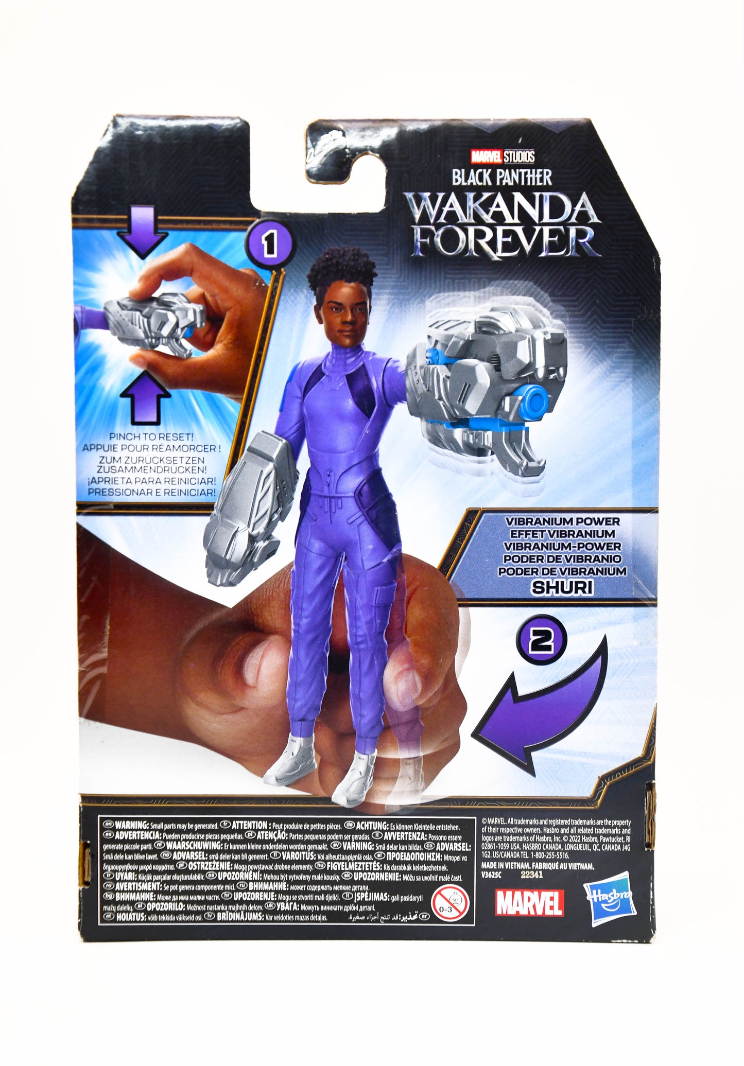Marvel Black Panther Wakanda Forever Shuri 6" Figure Hasbro NEW SEALED MIB