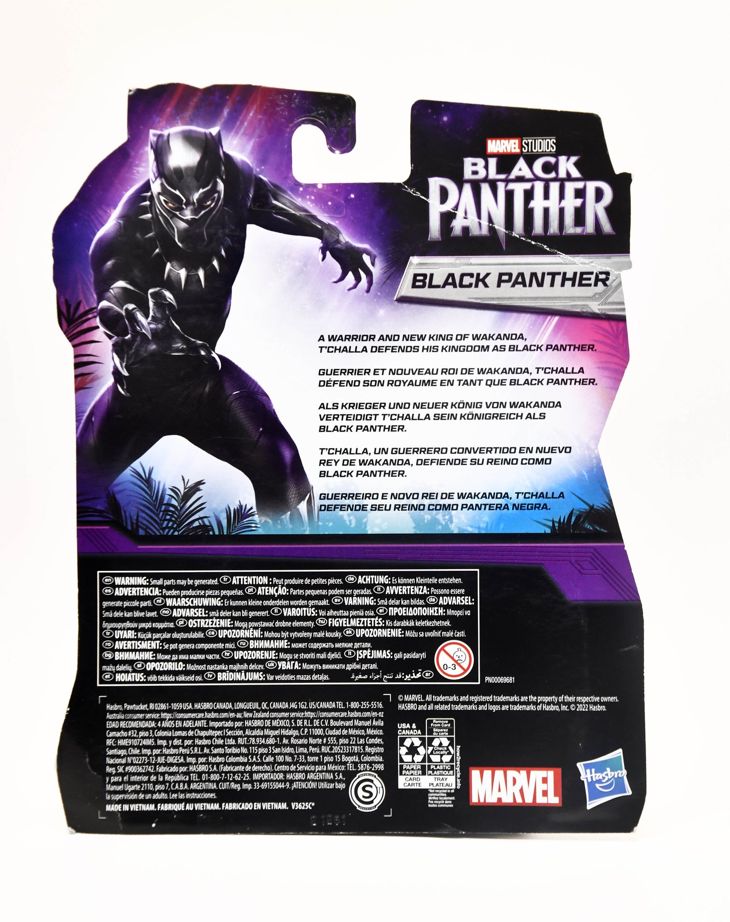 NEW Marvel Studios Legacy Collection Black Panther 6" Figure T'Challa Hasbro MOC