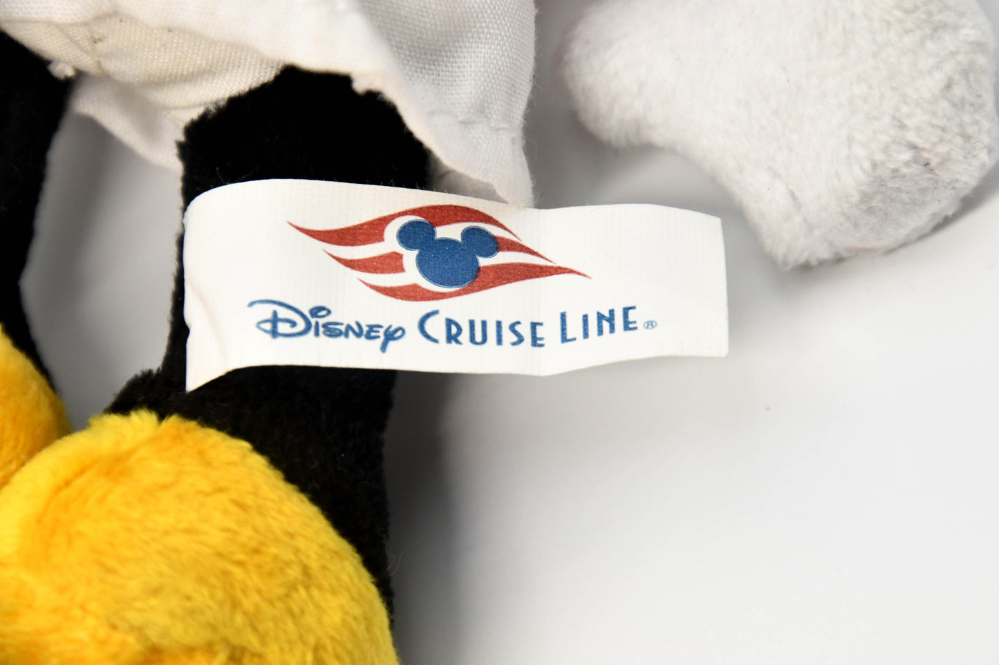 Disney Cruise Line Minnie Mouse Plush Doll Red Sailor Dress Stuffed Toy w/ Tag