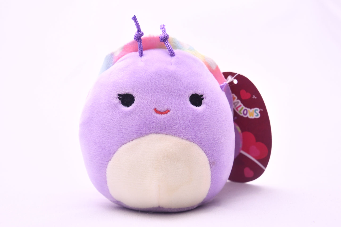 Original Squishmallows Swerl Purple Snail Plush Kellytoy NWT Soft Stuffed Animal 5"