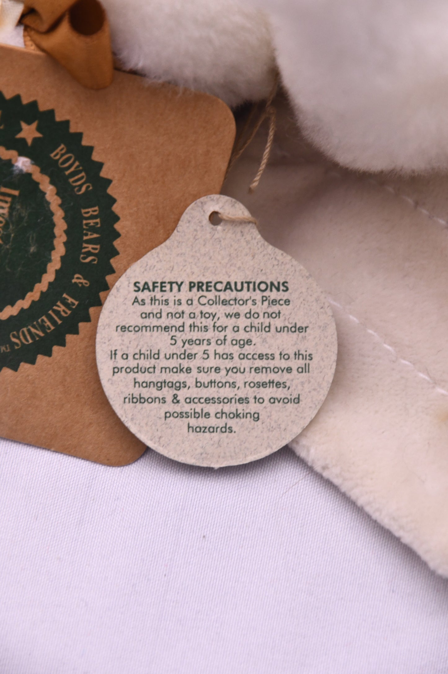 Boyds Bears Bearwear Stardust Goodspeed Angel Bunny Rabbit Plush Archive Series w/ Tags