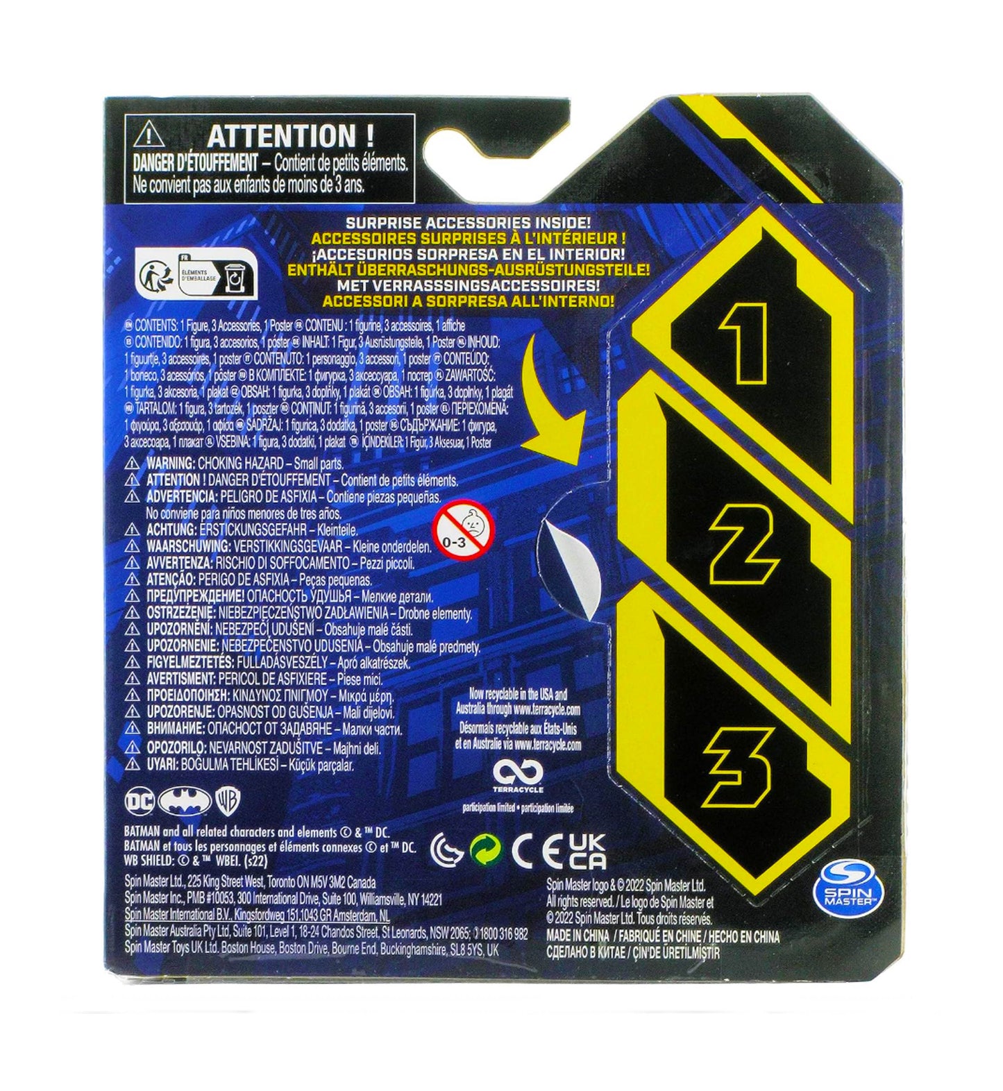 Spin Master DC Batman Nightwing 4", New, Action Figure, Toy