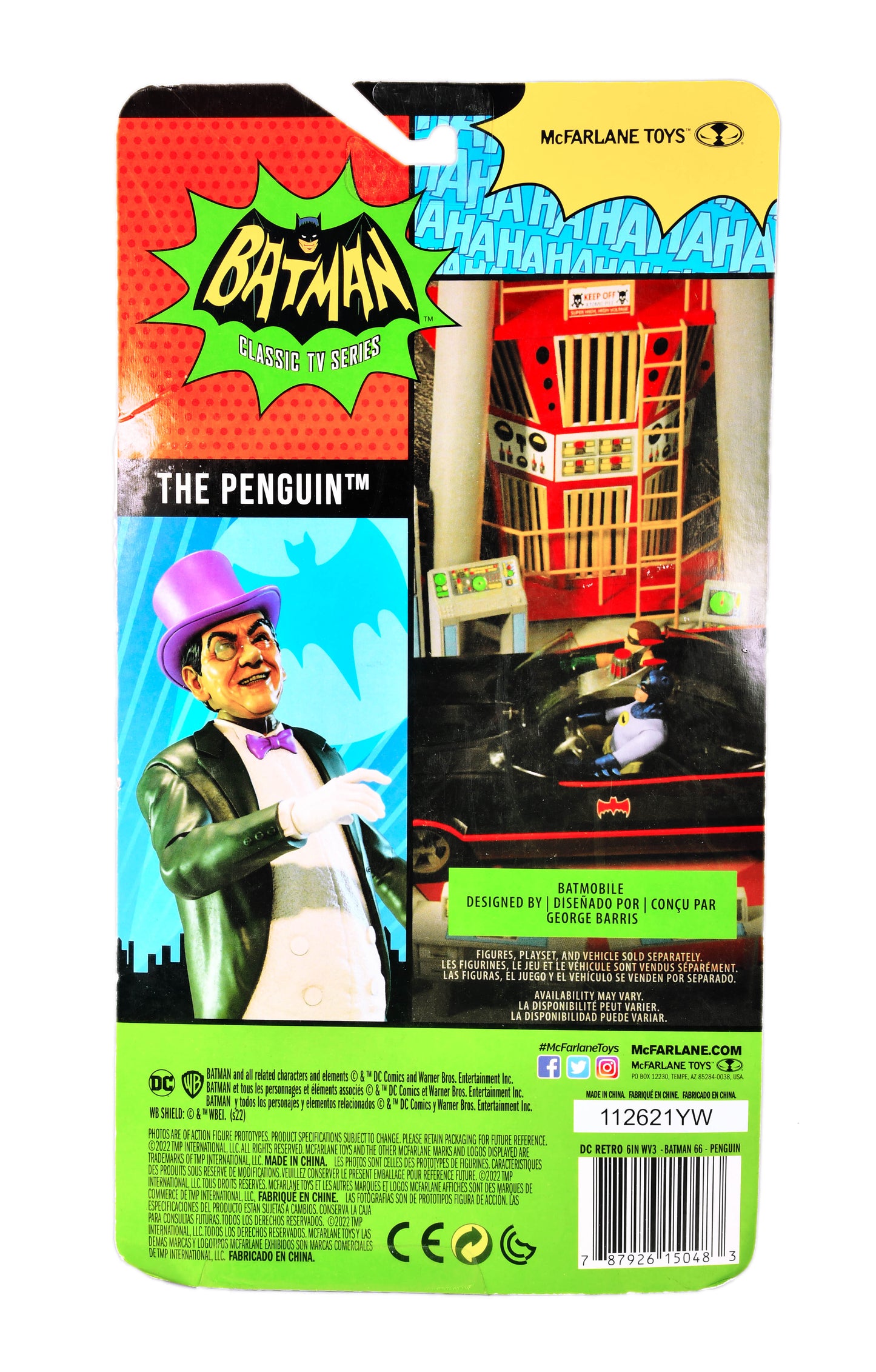 Batman Classic TV Series - The Penguin Action Figure - McFarlane Toys - NEW