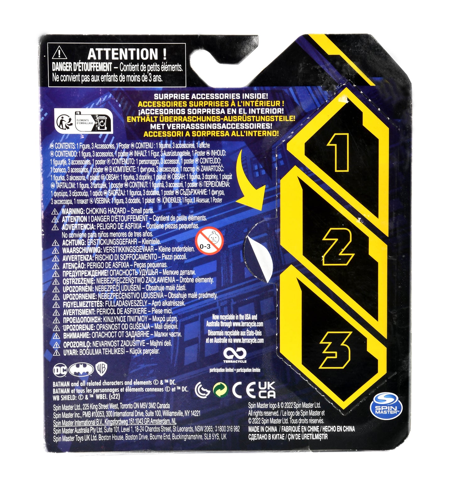 DC Batman 2020 The Joker 4-inch Action Figure by Spin Master