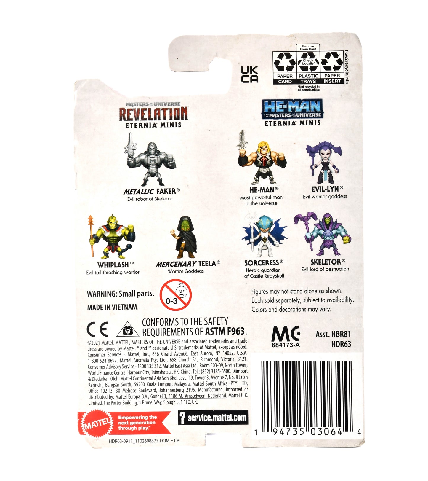 Masters universe Eternia Minis HE-MAN figure Cartoon MOTU - Netflix