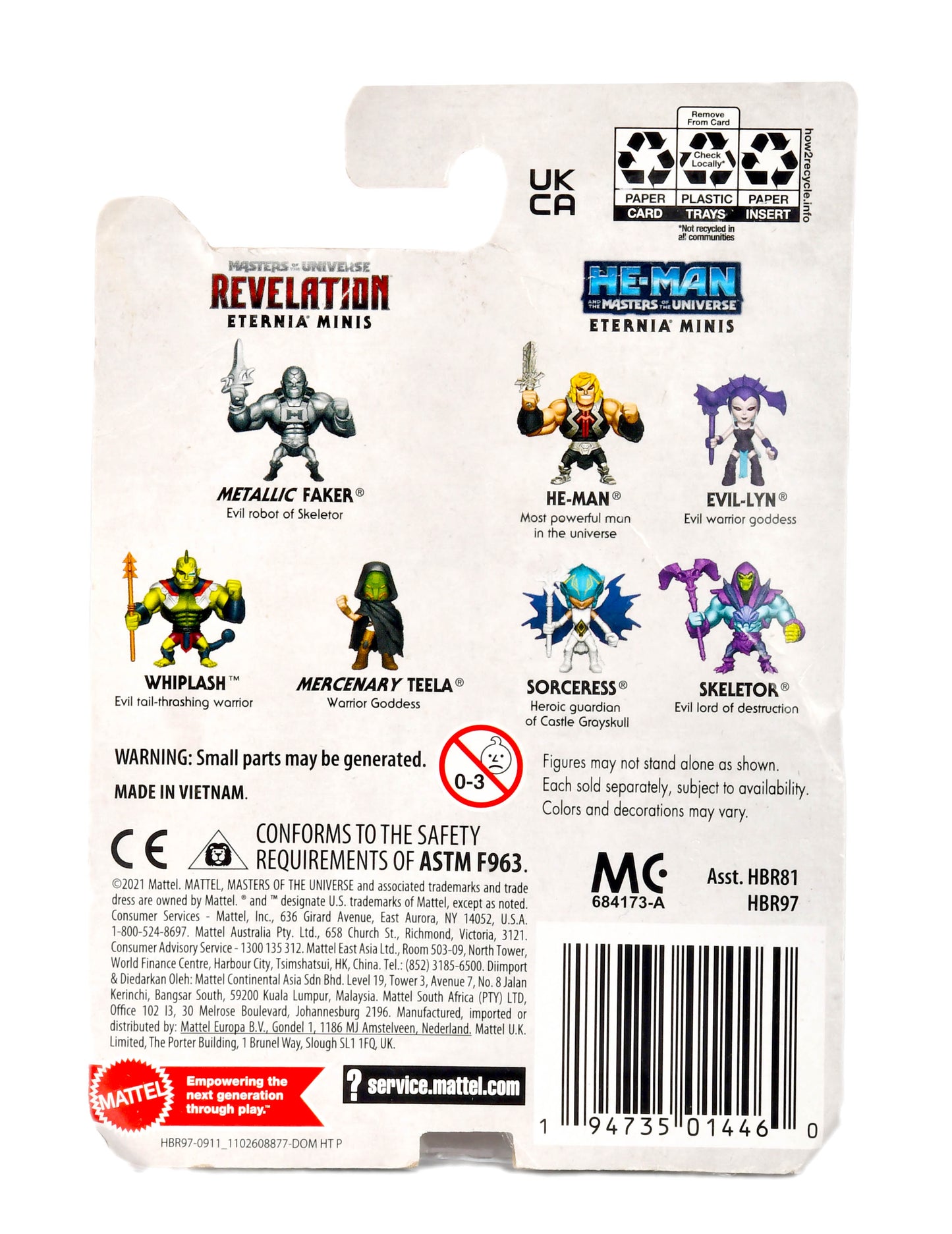 The Masters of the Universe Revelation Netflix Whiplash Eternia Minis