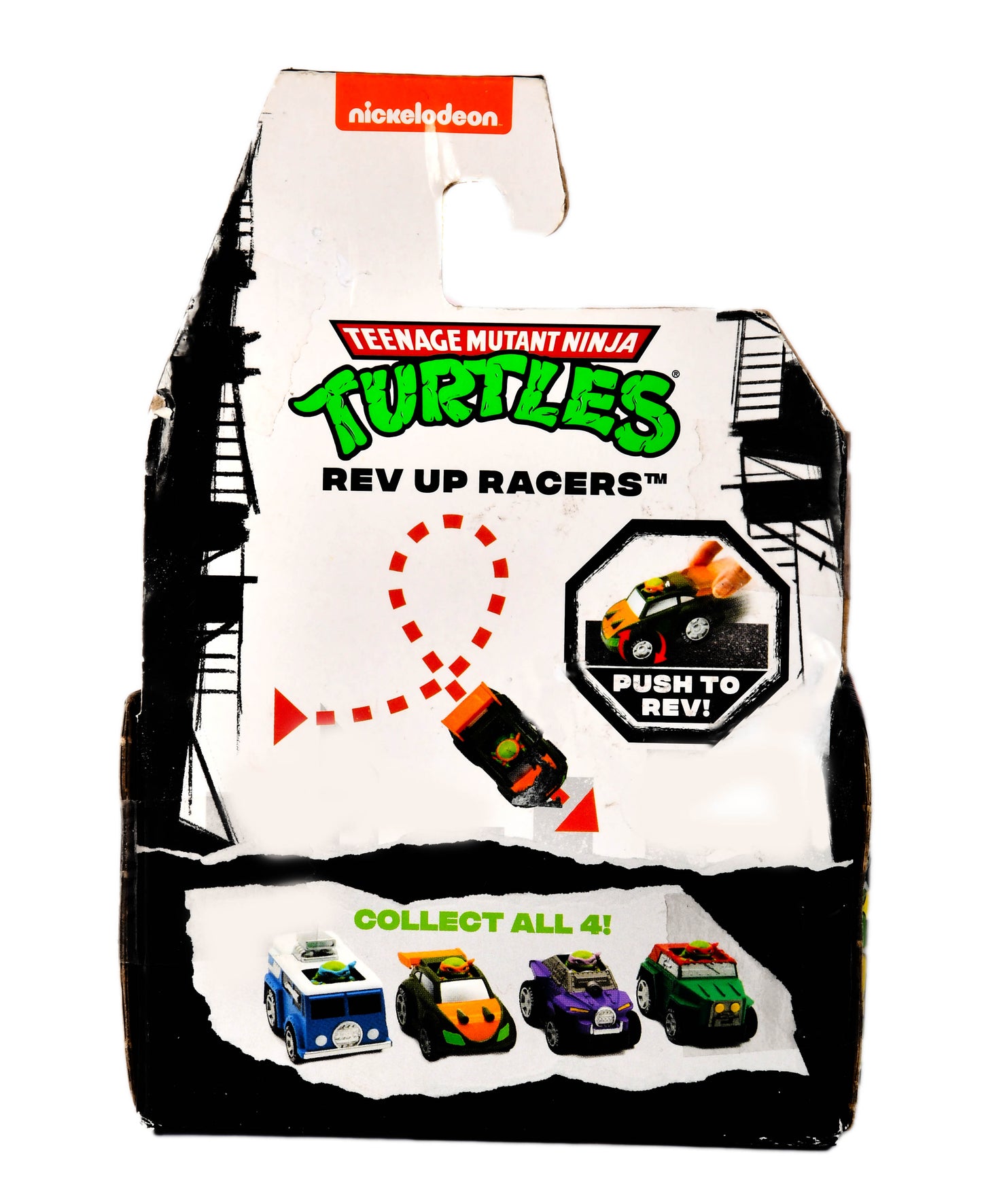 Teenage Mutant Ninja Turtles Rev Up Racers Michelangelo Figurine