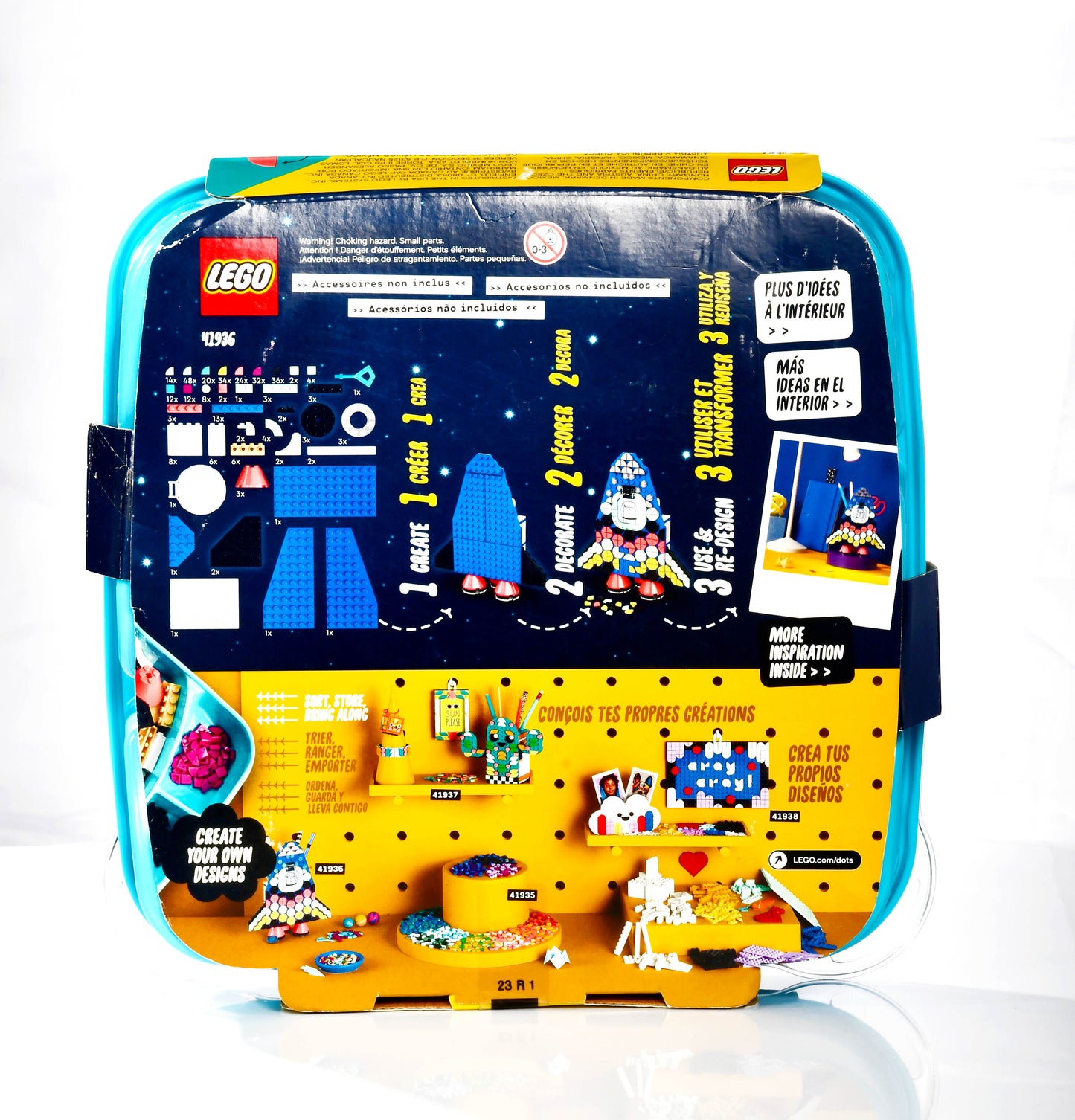 2021 LEGO DOTS SET# 41936-PENCIL HOLDER 321Pcs