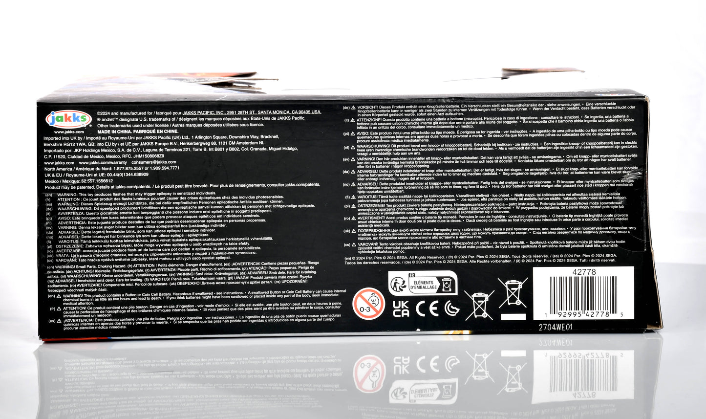 Sonic 3 Super Shadow & Super Sonic 5" Light-Up 2-Pack Jakks Pacific