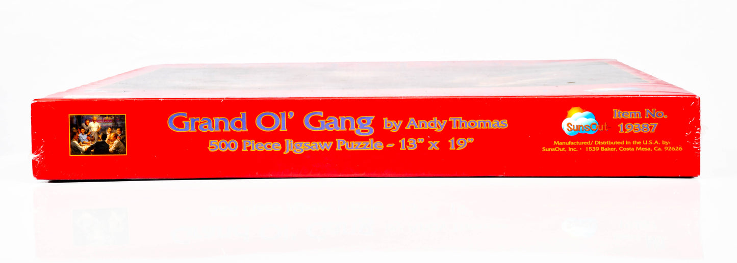 Grand Ol' Gang Presidents Jigsaw Puzzle By Andy Thomas 500 Piece Sunsout USA