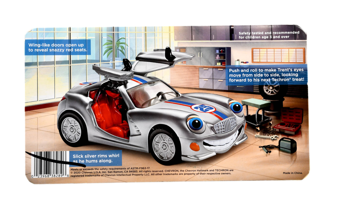 Trent Techron Limited Edition 25th Anniversary Chevron Silver Sports Car