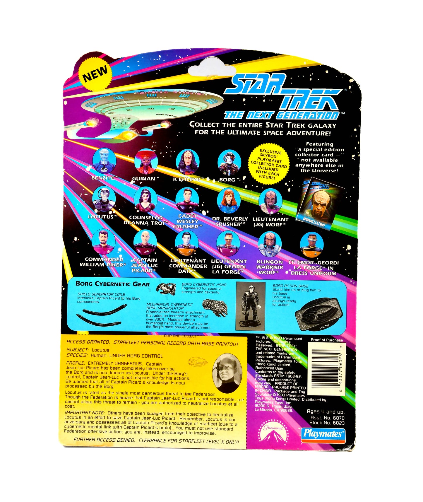 Locutus Borg Captain Picard-Star Trek The Next Generation-MOC-Very Low #000133