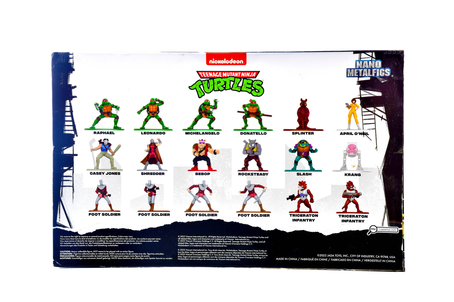 Jada Toys - 1.65 Nano Metalfigs Teenage Mutant Ninja Turtles