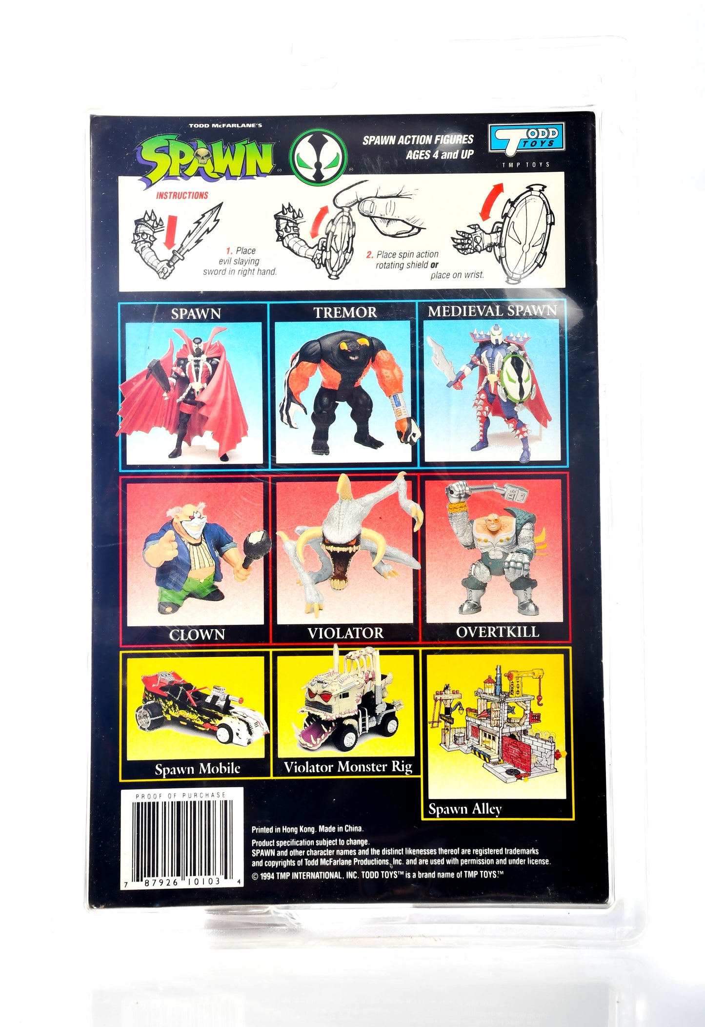 Vintage 1994 McFarlane "Spawn" Medieval Series 1 Action Figure