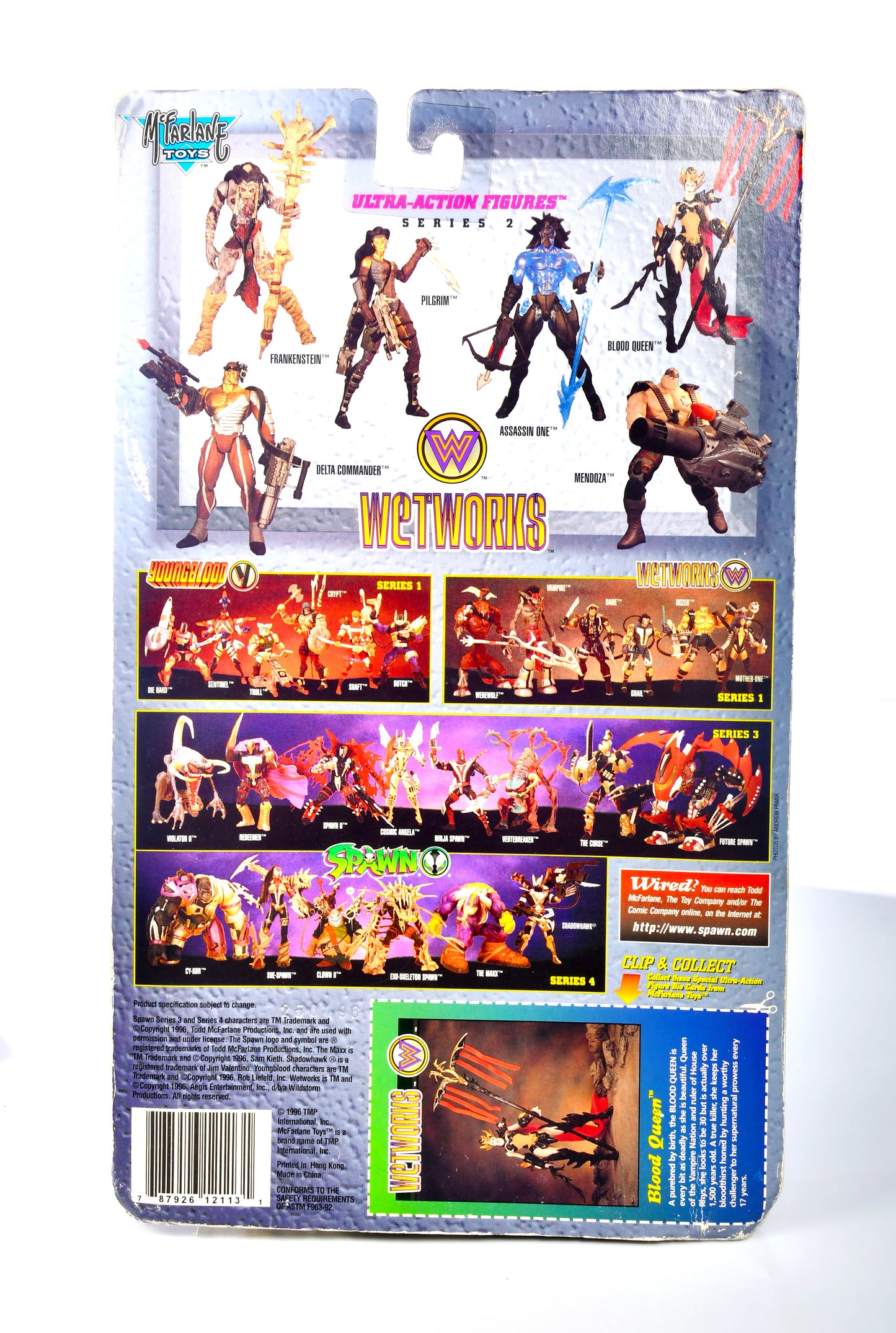 Wetworks Blood Queen Ultra-Action Figure McFarlane Toys 1990s Series 2