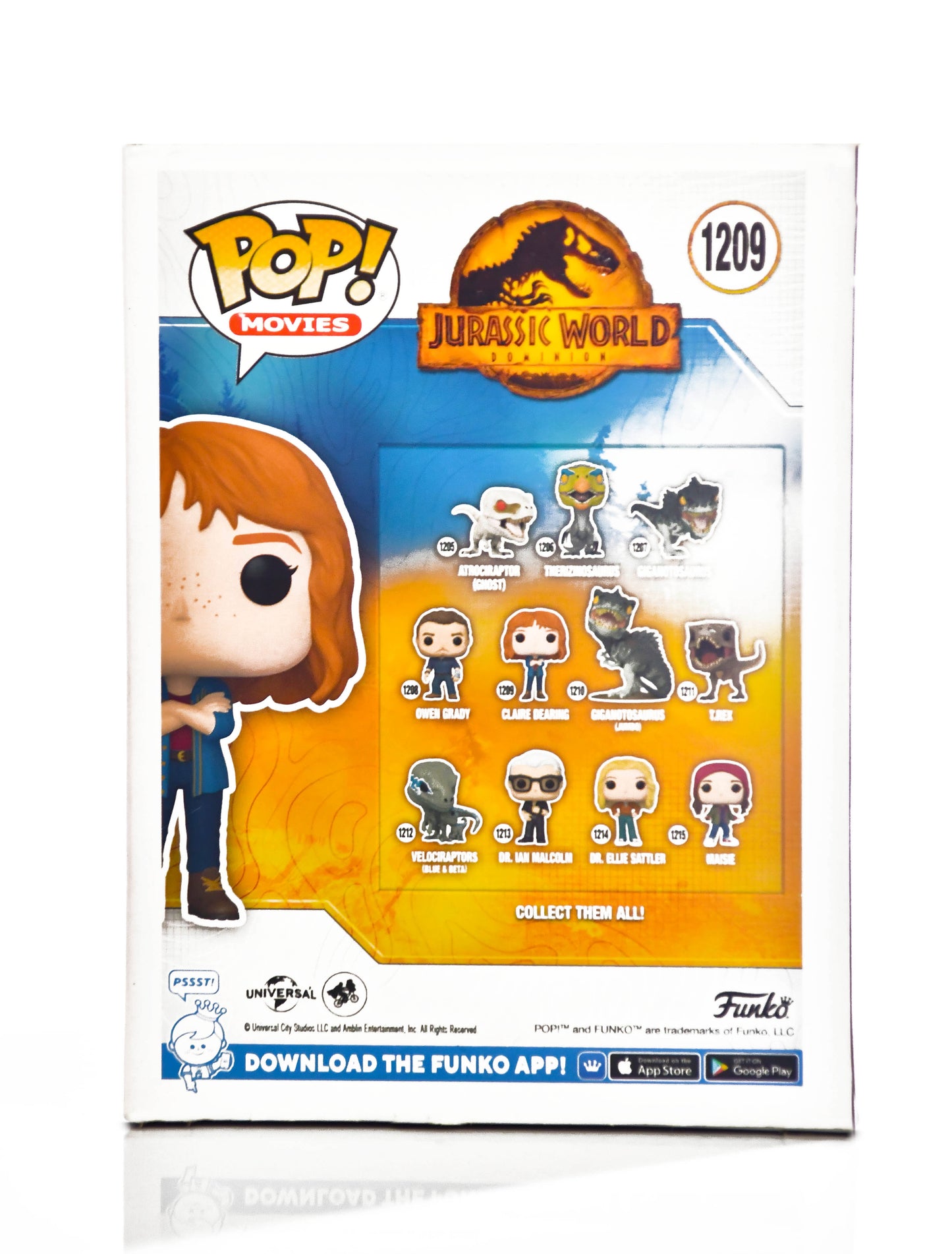 FUNKO POP! MOVIES: Jurassic World Dominion: Claire Dearing Vinyl Figure (BX17)