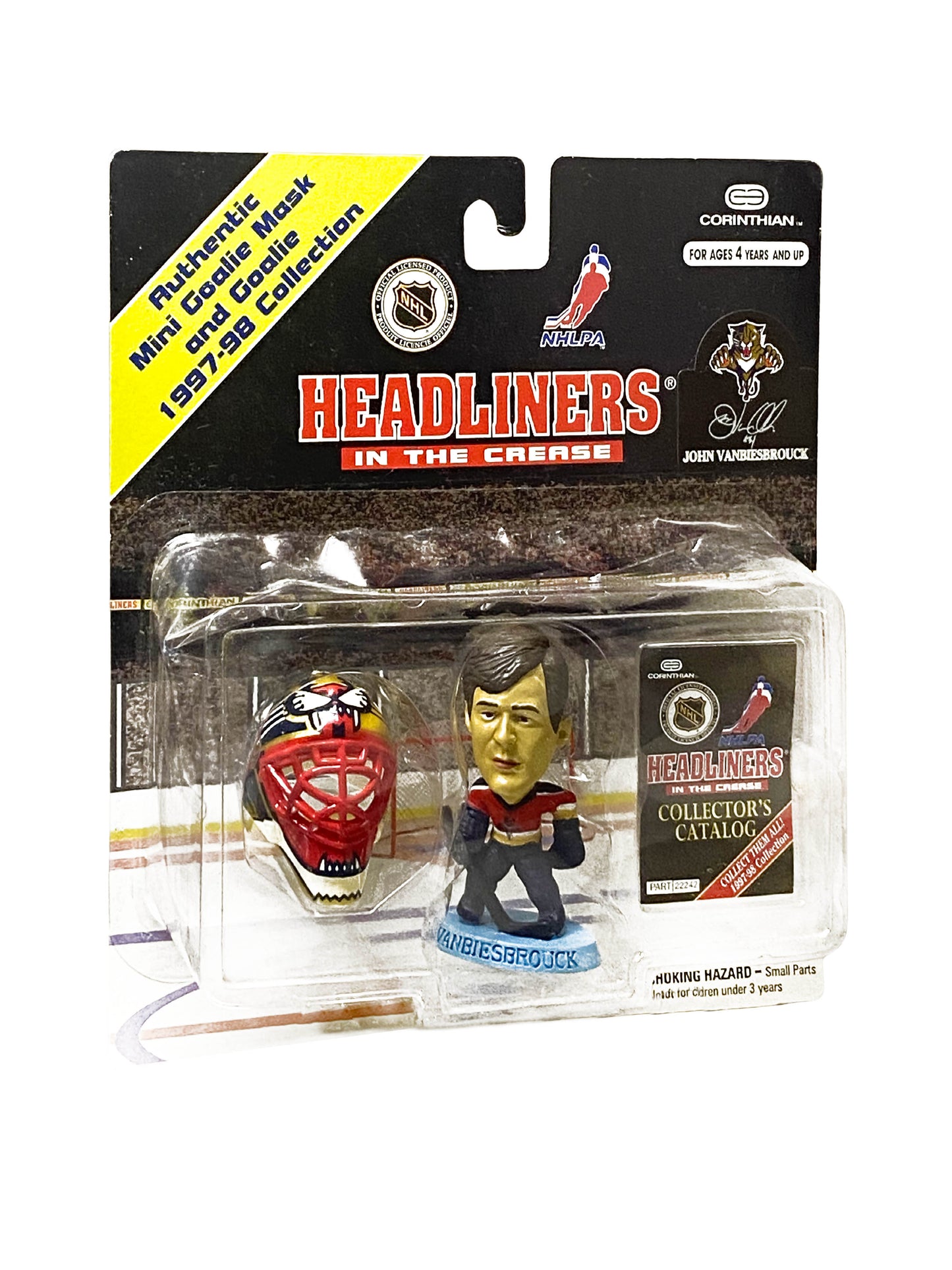 John Vanbiesbrouck Headliners In The Crease NHL 1997-98 Goalie Figure 022025AST2