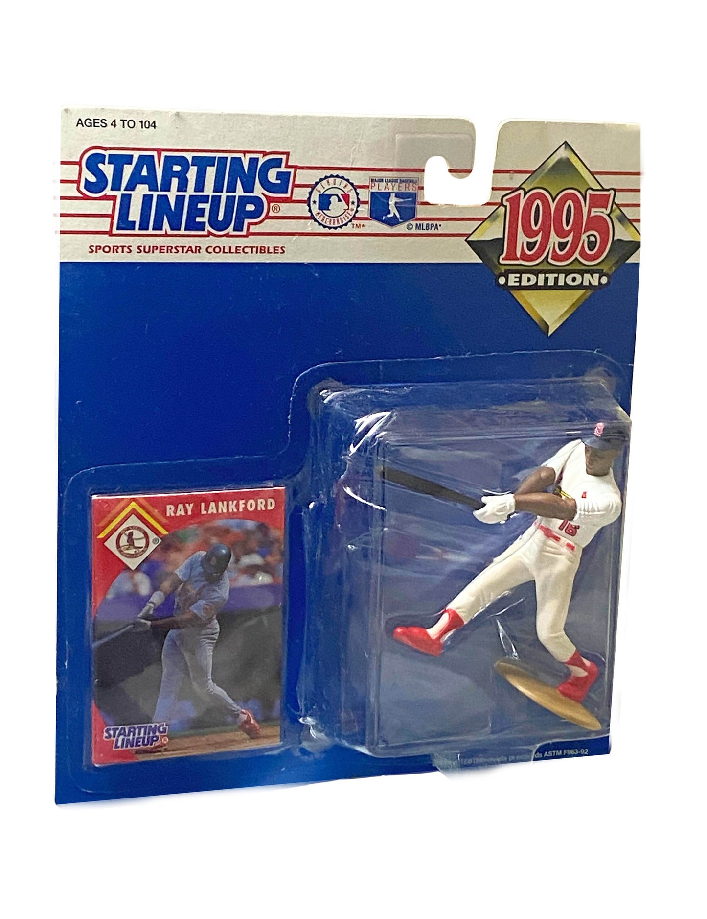 1995 Starting Lineup SLU MLB Figure RAY LANKFORD, St. Louis Cardinals