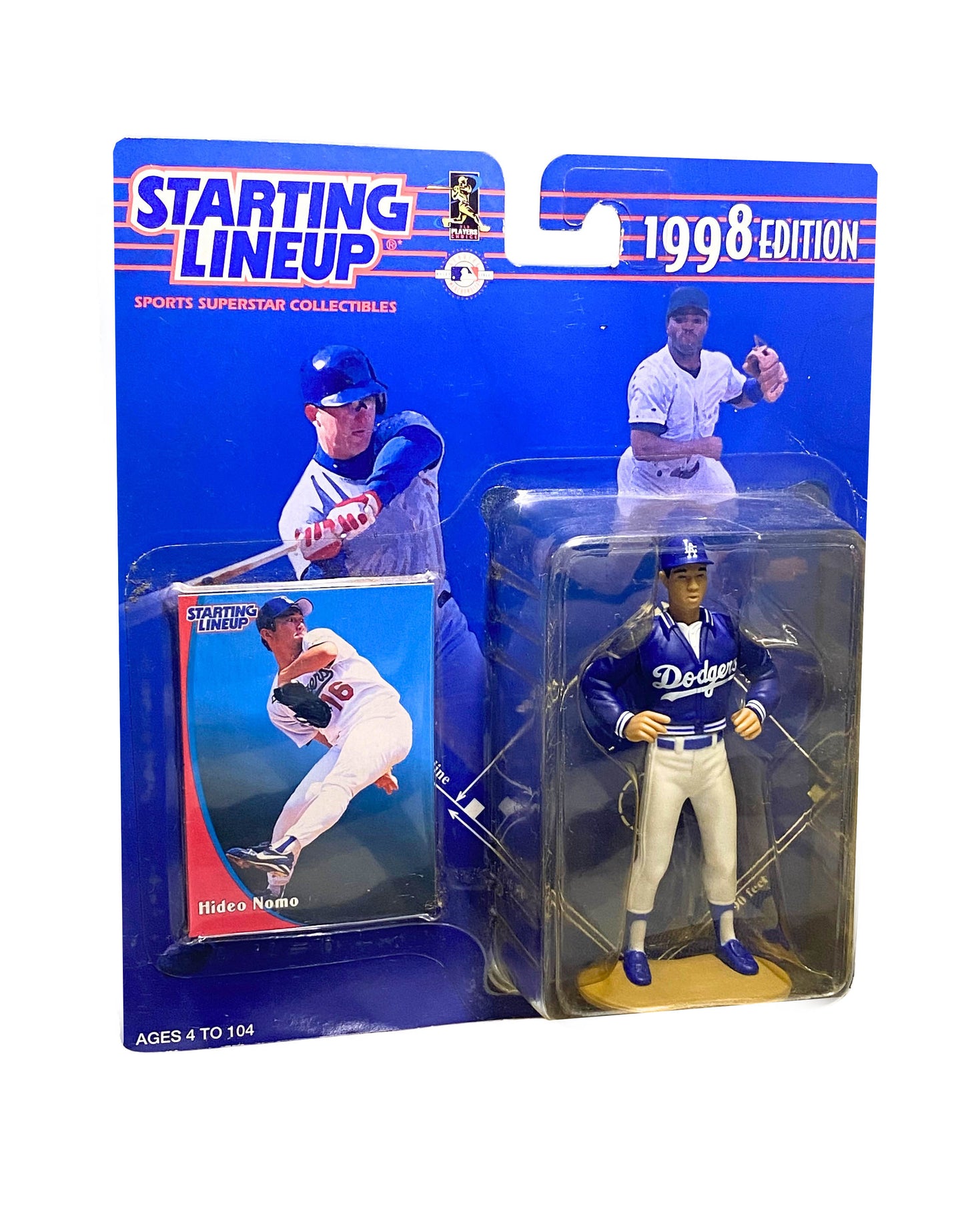 Starting Lineup 1998 Baseball Edition Hideo Nomo 4+" Action Figure