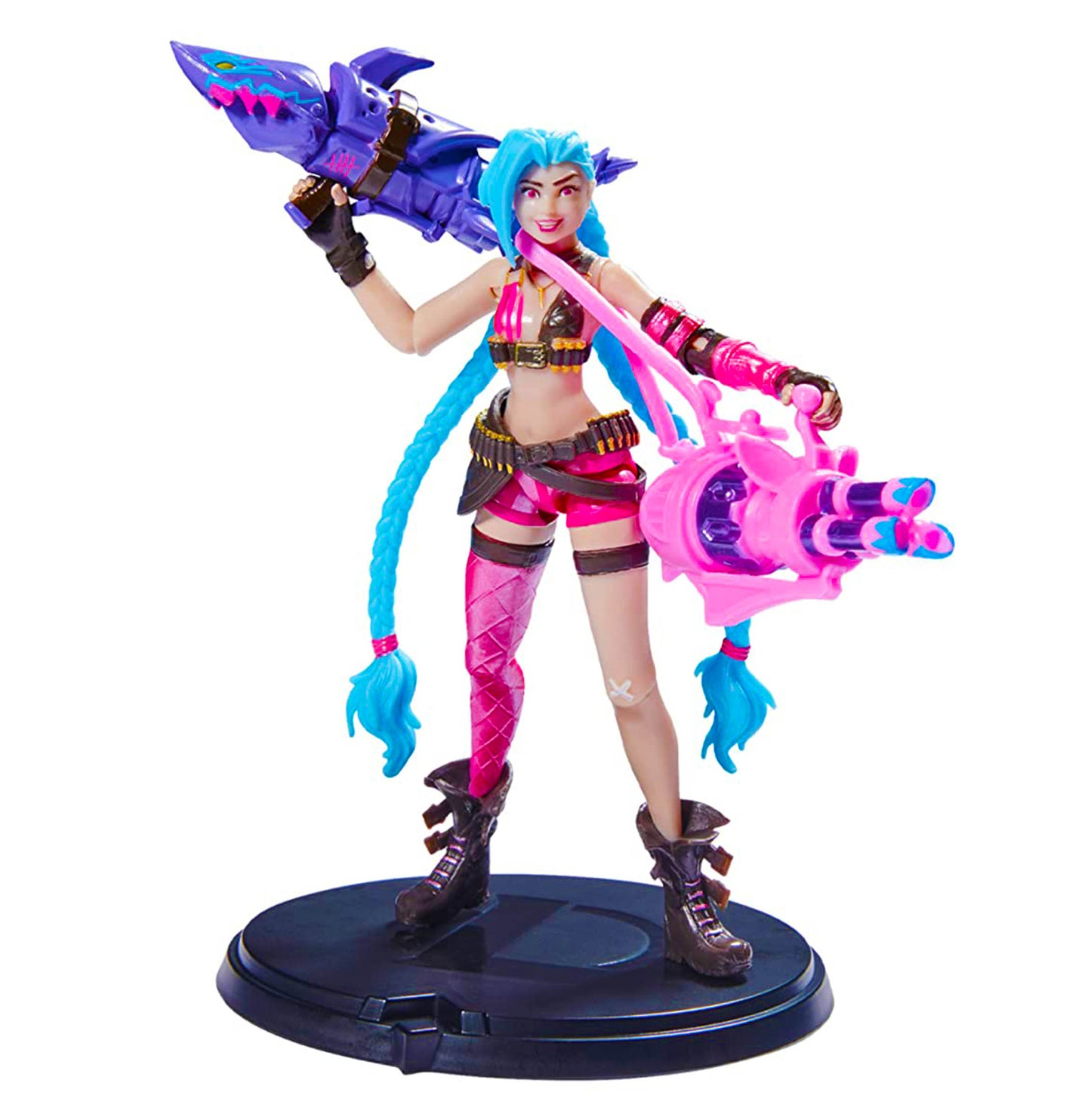 NEW League of Legends Dual Cities Pack 4" Jinx Vi Caitlyn Ekko Heimerdinger
