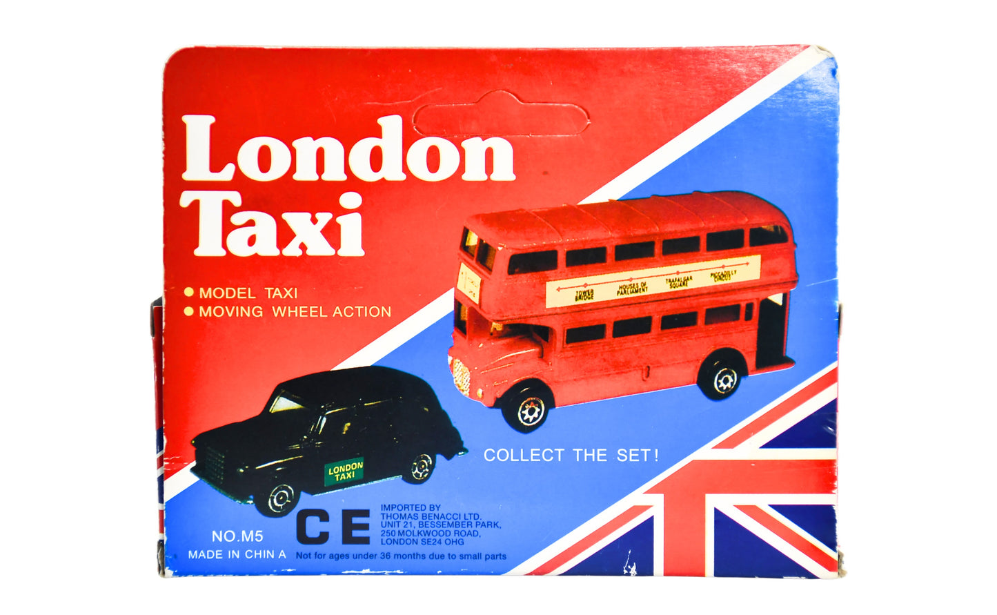 Thomas Benacci LONDON BLACK TAXI CAB CAR M5 Die Cast Model G21