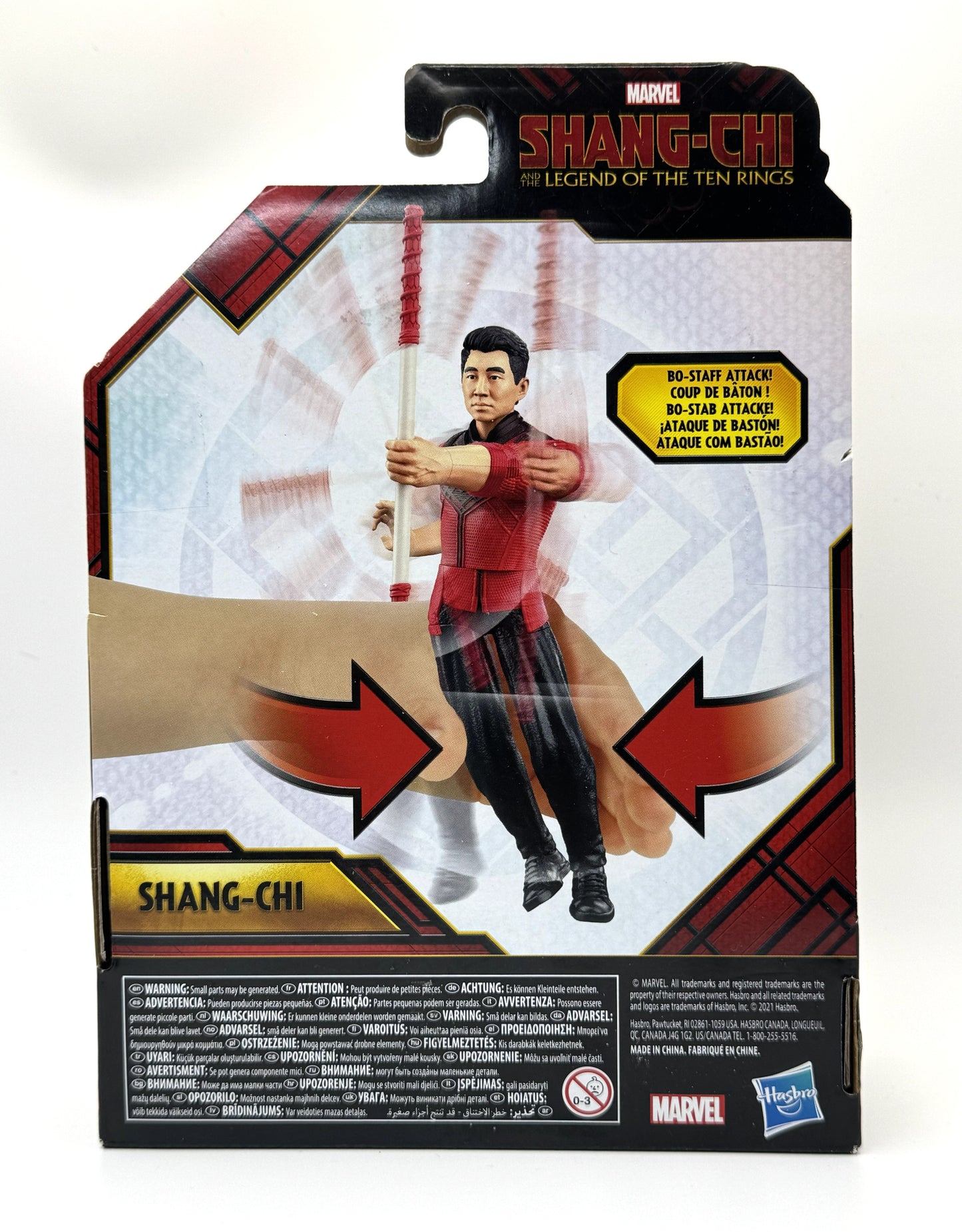 Marvel Studios Shang-Chi&The Legend Of The Ten Rings Wenwu"Power Attack"2021 New