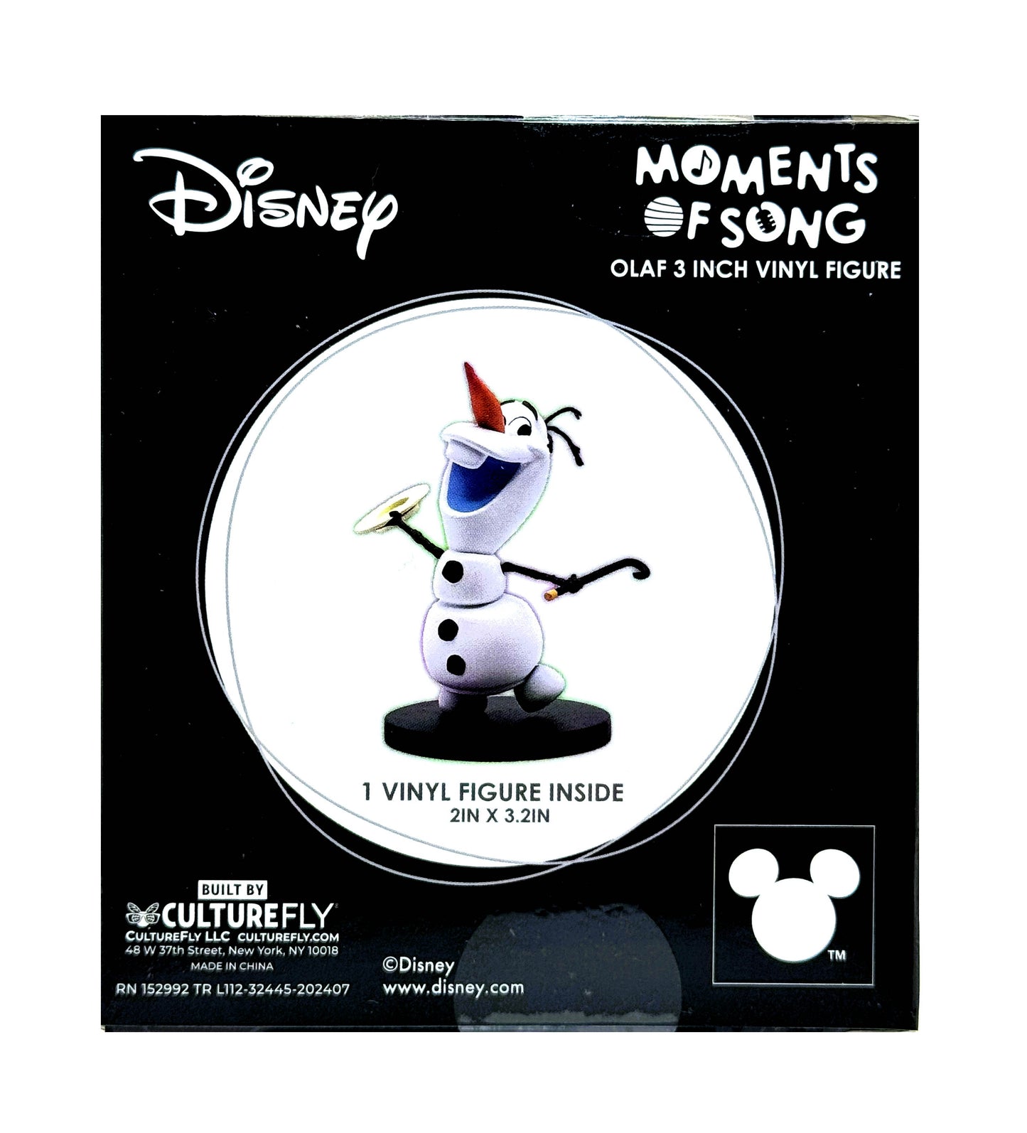Disney Moments of Song Frozen Olaf 3" Vinyl Figure Culturefly