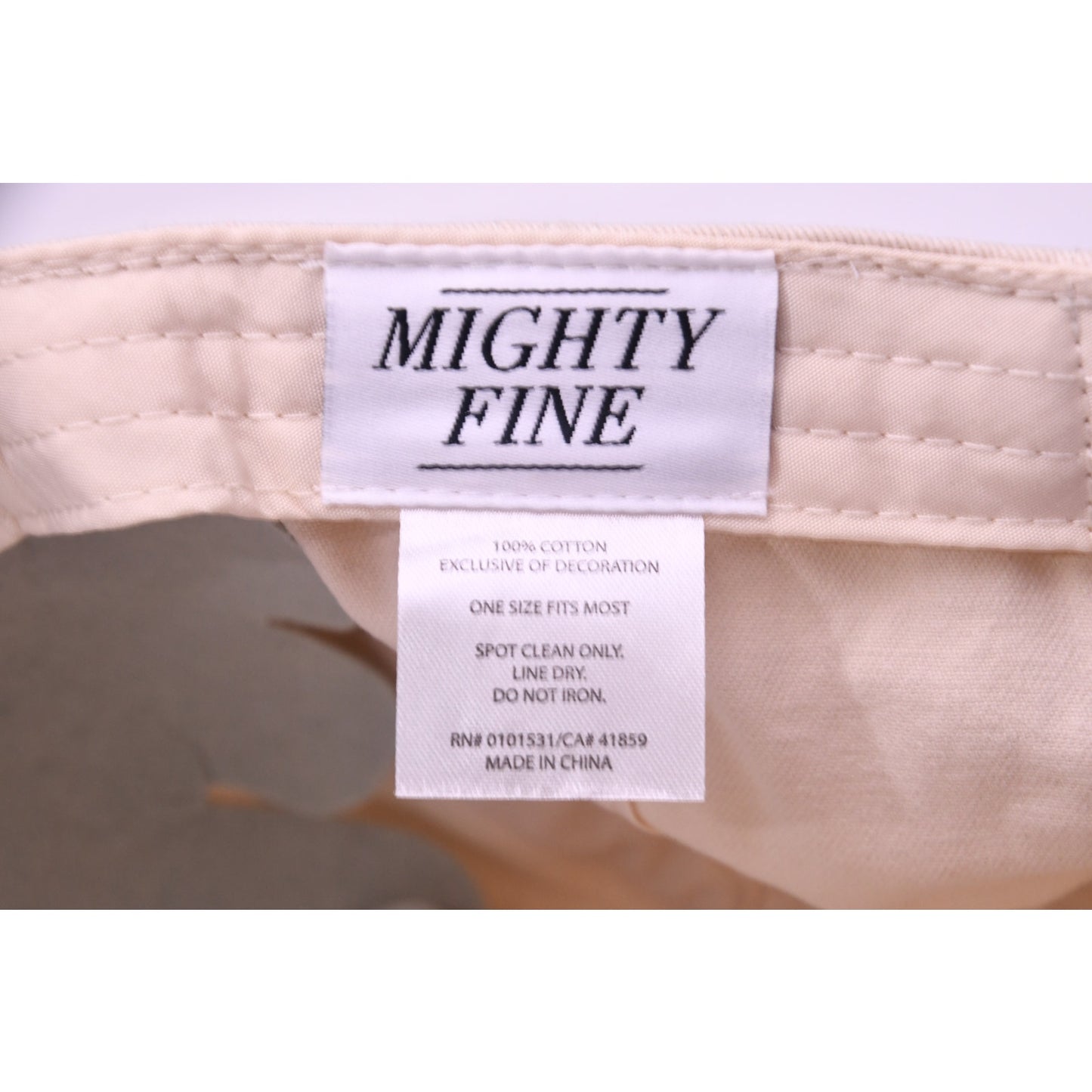 Mighty Fine Embroidered Ski Bird Dad Hat Strapback OSFM NWT