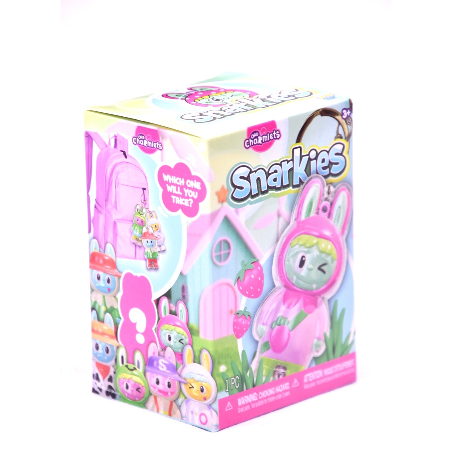 ORB Charmlets Snarkies Blind Box Keychain Sealed Surprise Collectible 1 Pc New