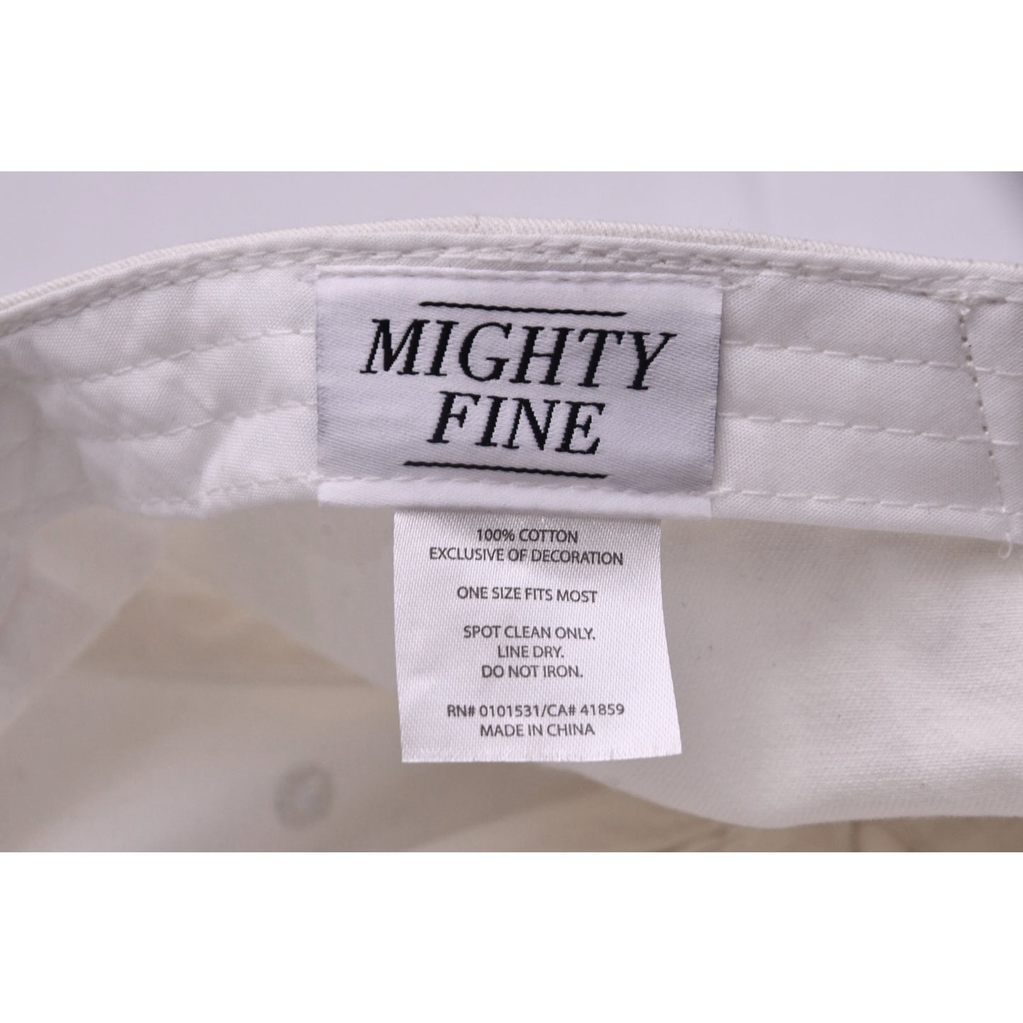 Mighty Fine Christmas Van Tree White Dad Hat Adjustable OSFM NWT