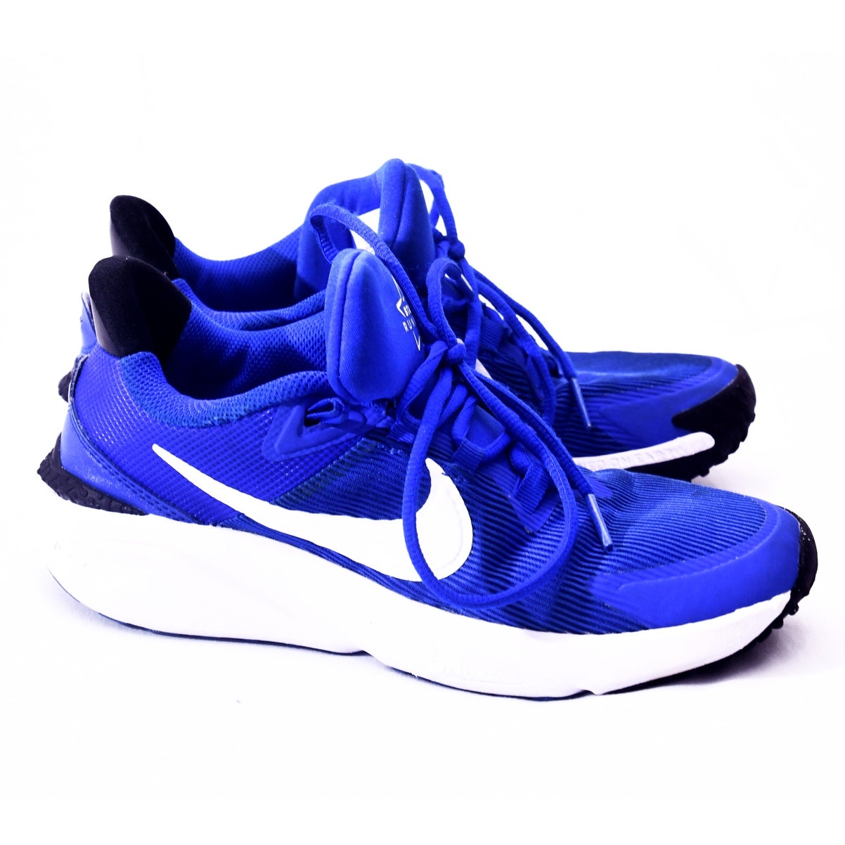 Nike Star Runner 4 Kids Running Shoes Blue White Youth Size 5Y DX7615-400