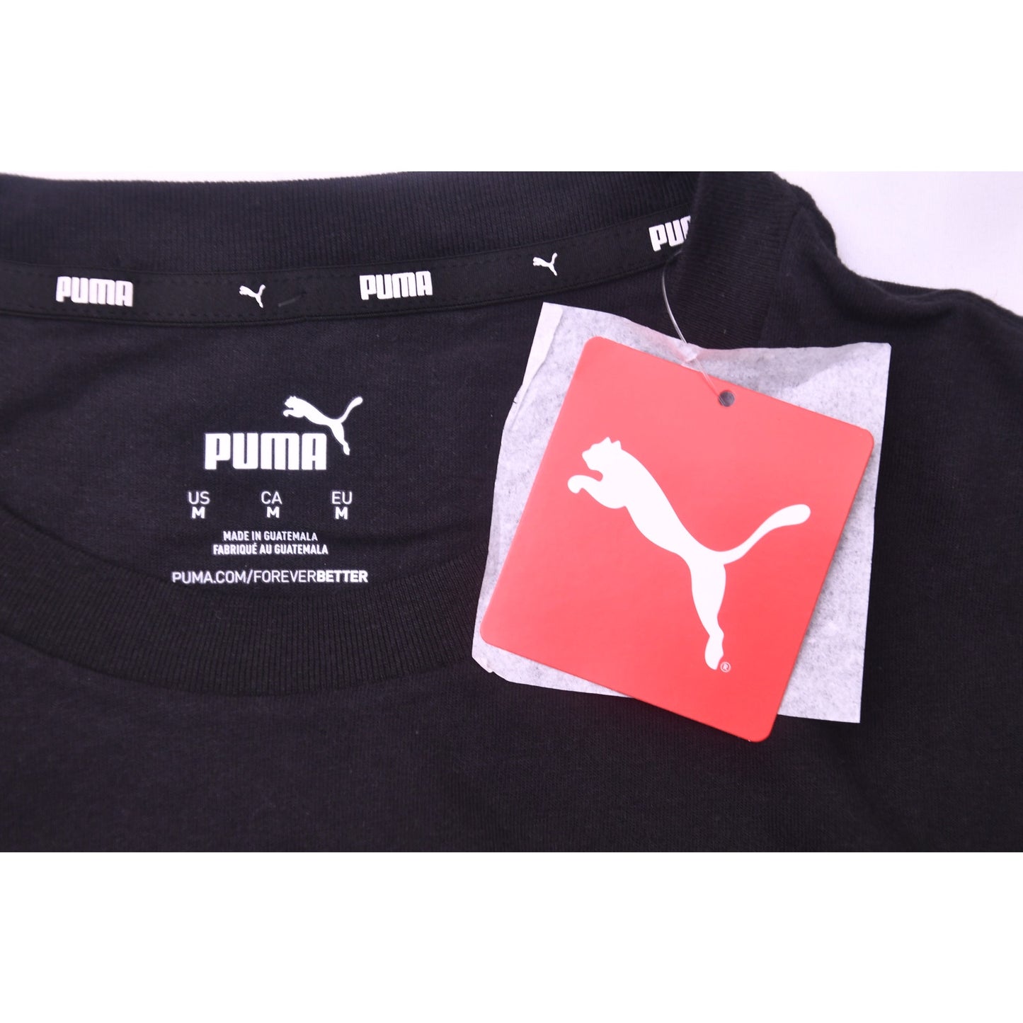 Puma CONMEBOL Copa America USA 2024 Cumbre Tee Black Men's Medium NWT