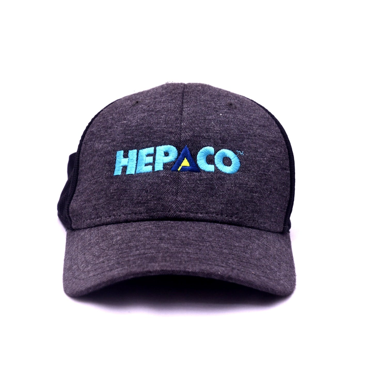 HEPACO Cap America Trucker Hat Heather Gray Black Mesh Snapback Adjustable Cap