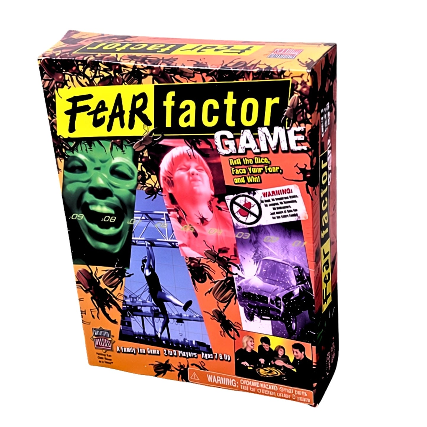 Fear Factor Family Board Game Factory Sealed 2-6 Players Ages 7+ MasterPieces