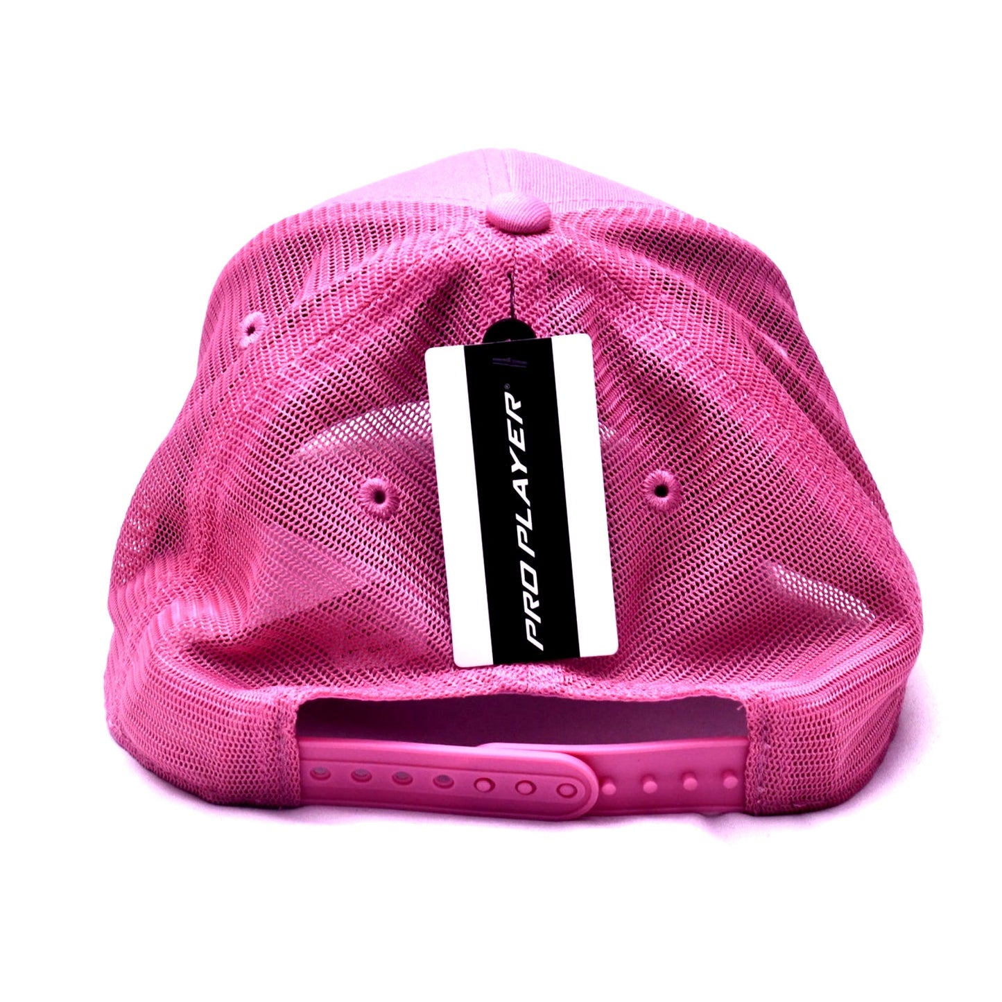 Pro Player Pink Trucker Snapback Hat Cap Mesh Adjustable OS New With Tags NWT  Condition