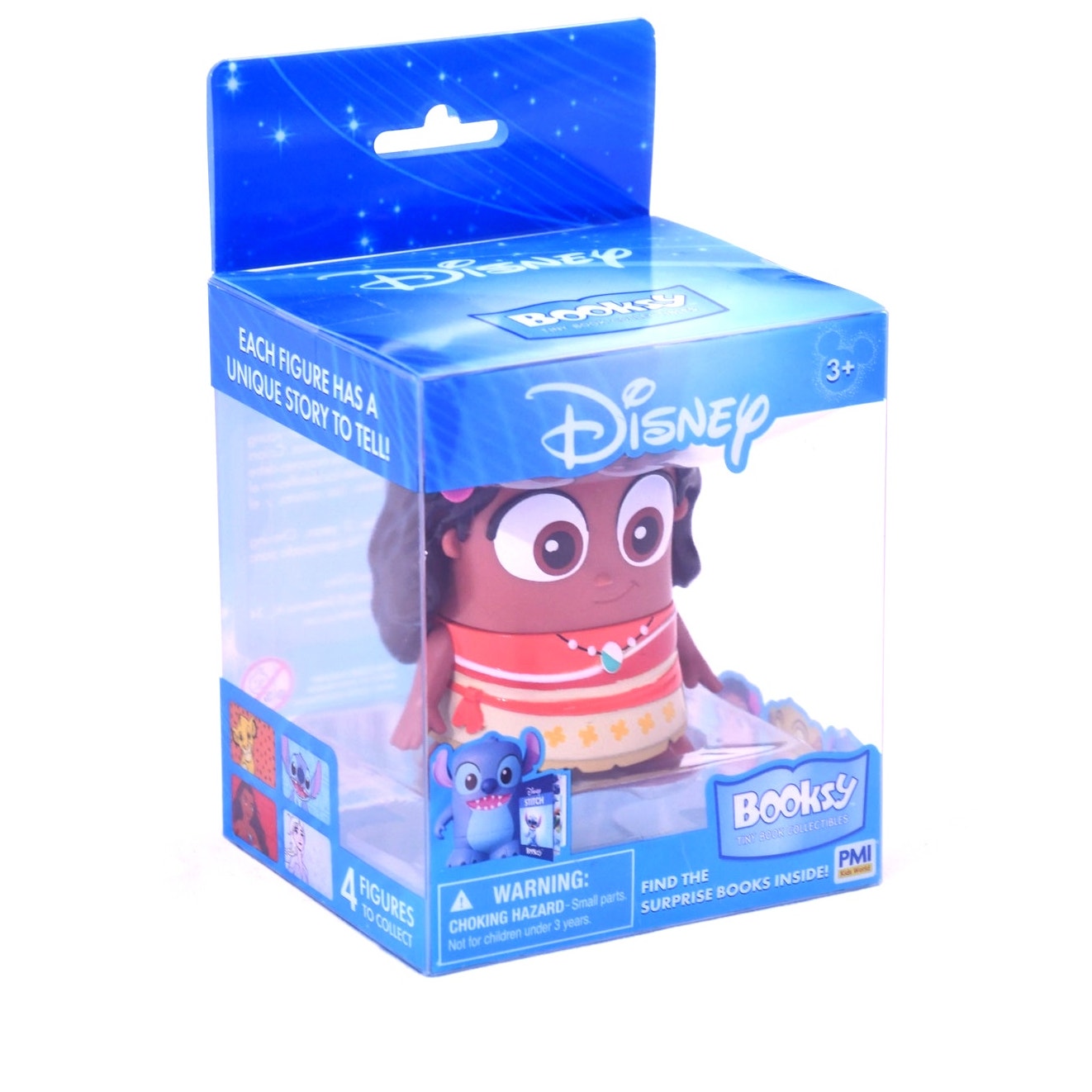 Disney Booksy Moana Figure Tiny Book Collectibles PMI New Sealed Toy Figure