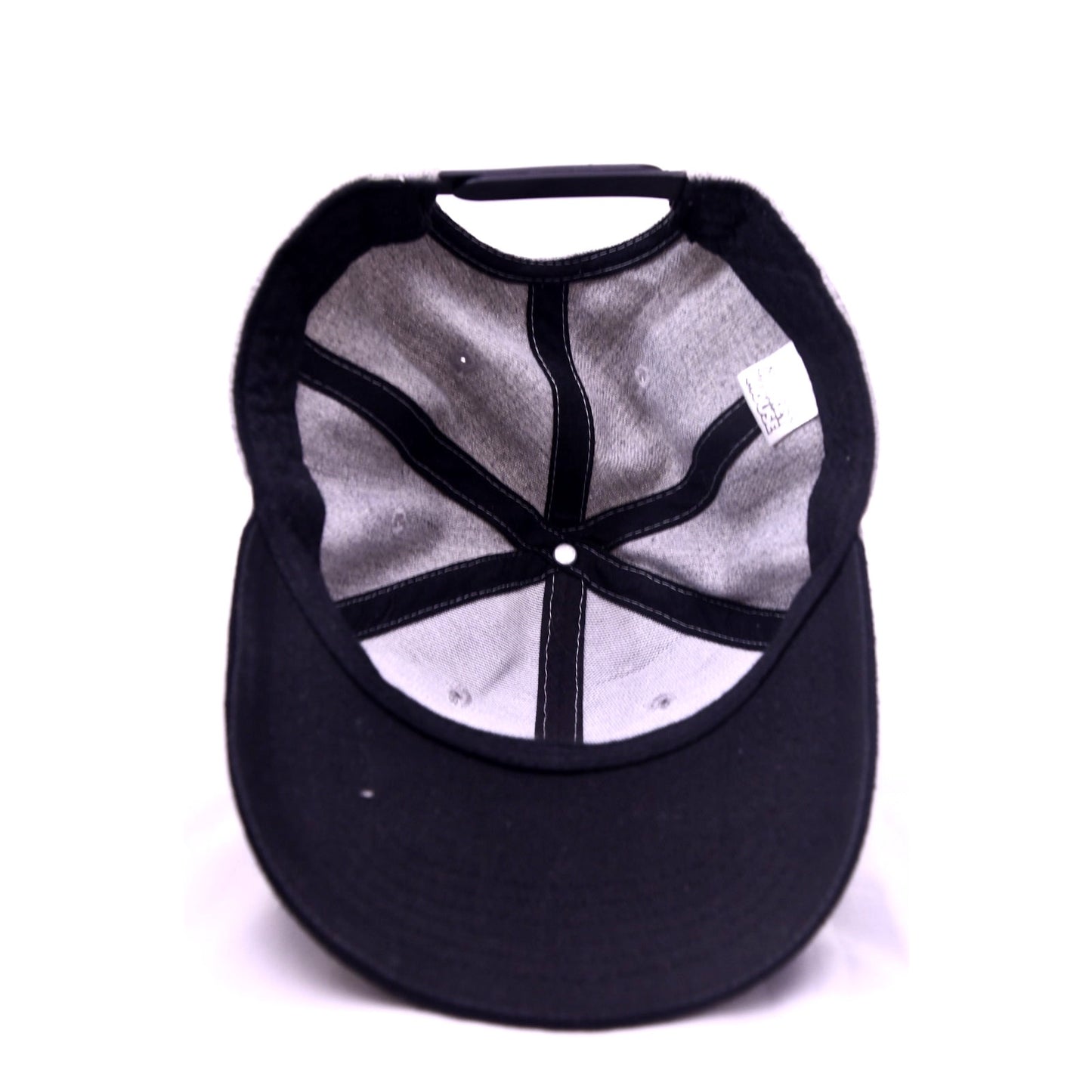 Disney Mickey Mouse Gray Black Snapback Hat Embroidered Crest Baseball Cap Adult