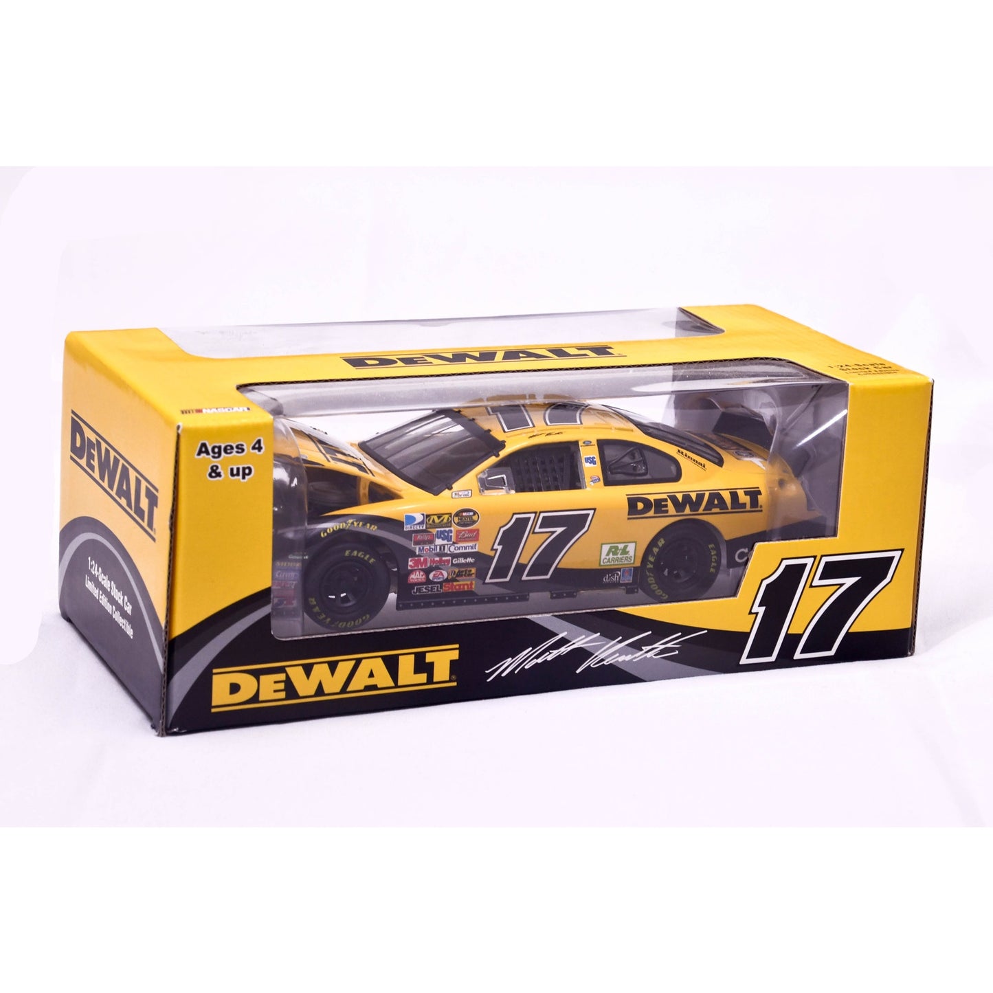 2007 Matt Kenseth #17 DEWALT 1:24 NASCAR Diecast Car Limited Edition NIB