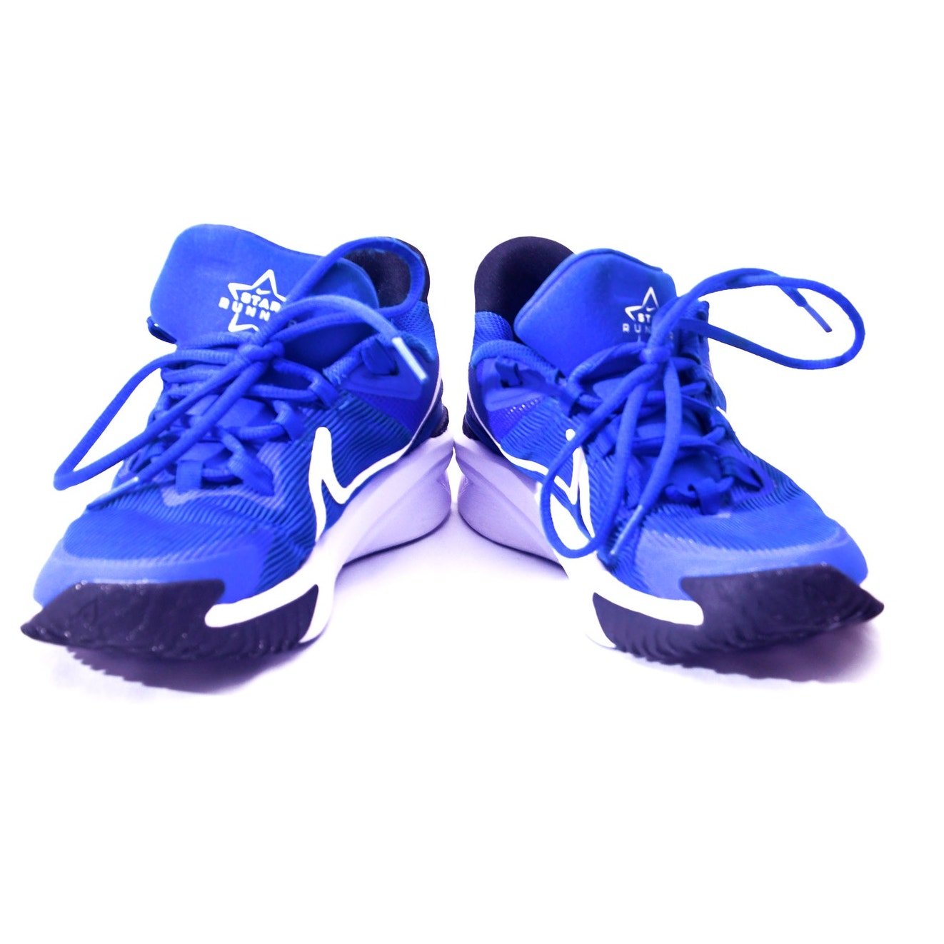Nike Star Runner 4 Kids Running Shoes Blue White Youth Size 5Y DX7615-400