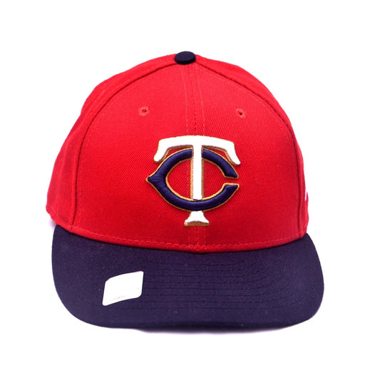 New Era 59FIFTY Minnesota Twins Authentic On Field Fitted Cap Red Navy 7 5/8