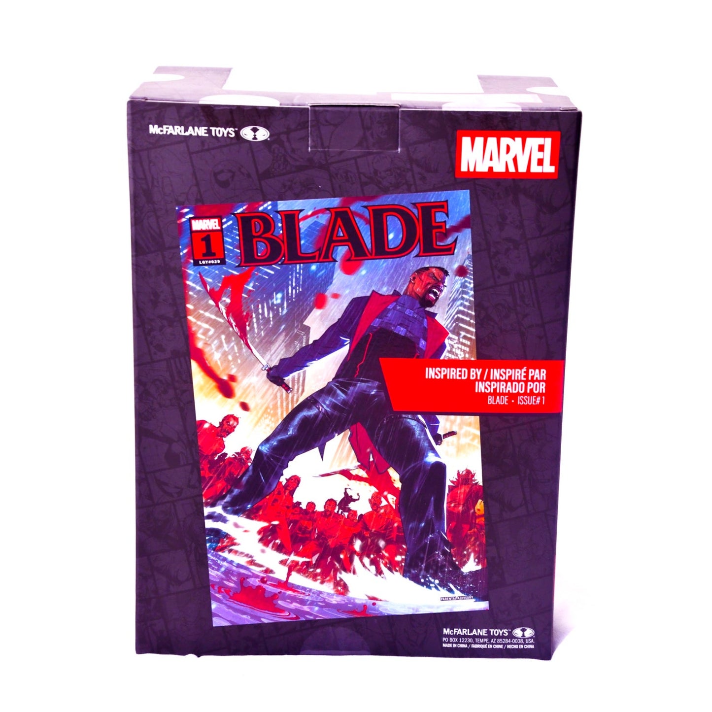 McFarlane Toys Marvel Blade Platinum Edition Action Figure w/ Comic Sealed NIB