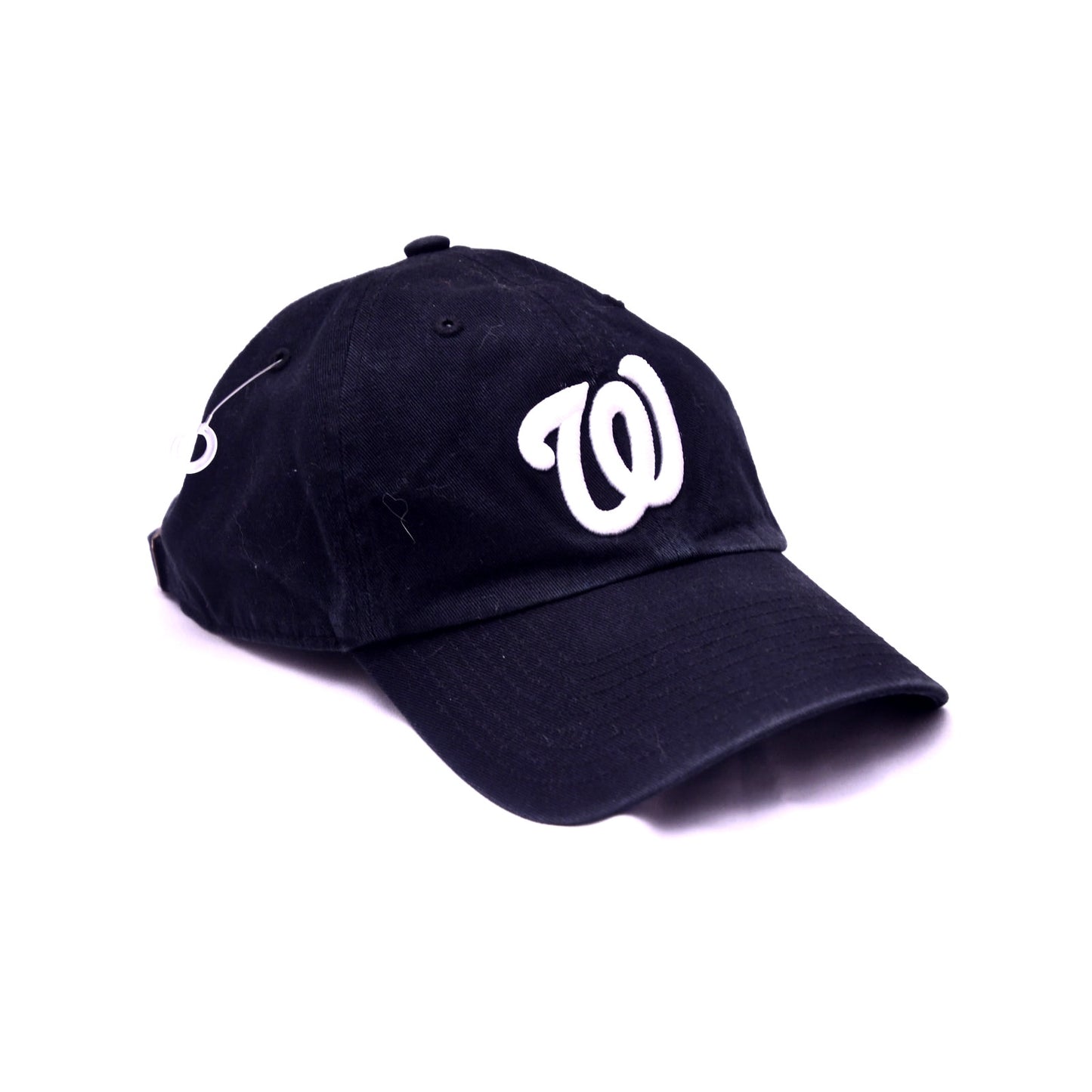 47 Brand Washington Nationals Black Adjustable Dad Hat Cap MLB OSFA NWOT