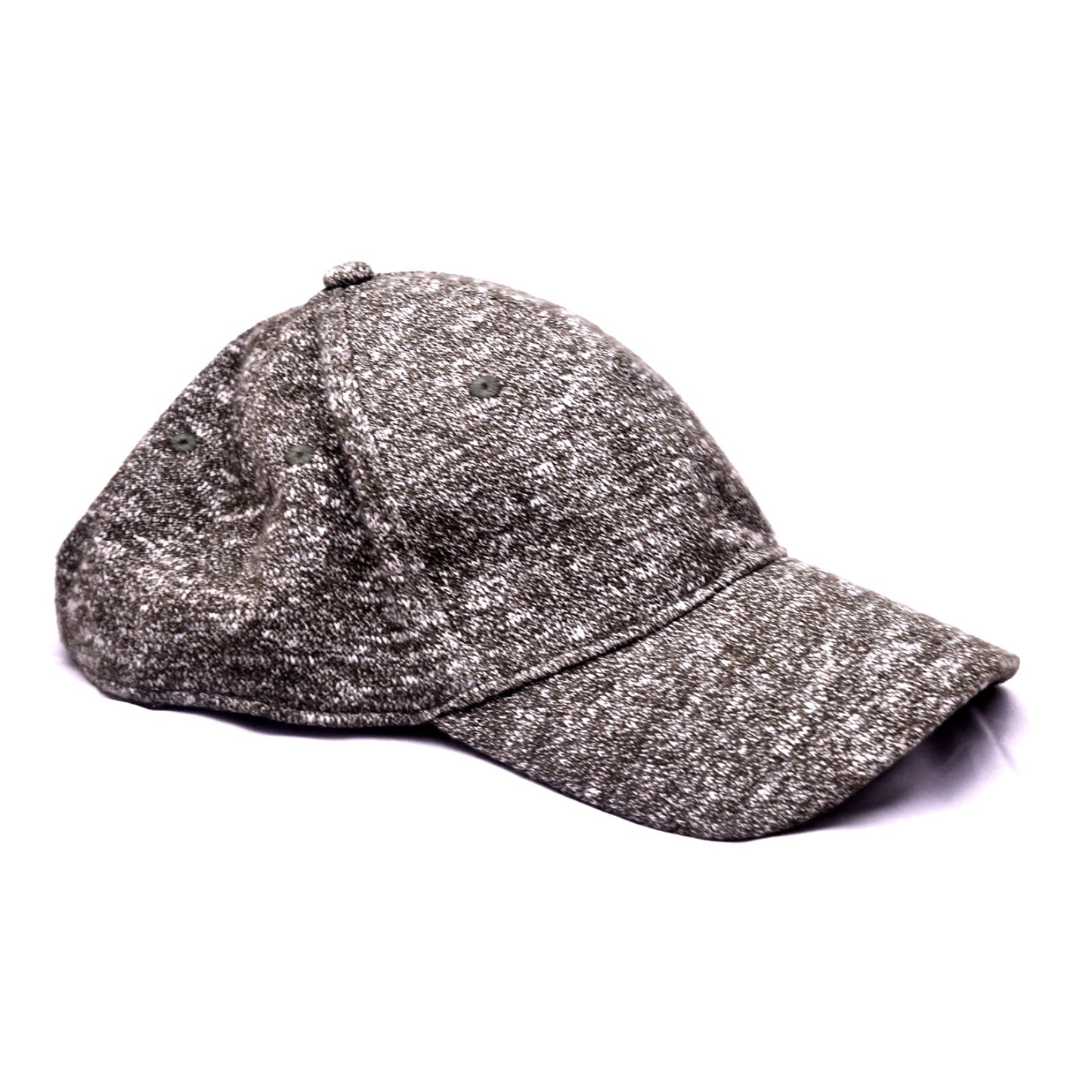 FITS Heather Olive Gray Dad Hat Adjustable Strapback Baseball Cap OSFM