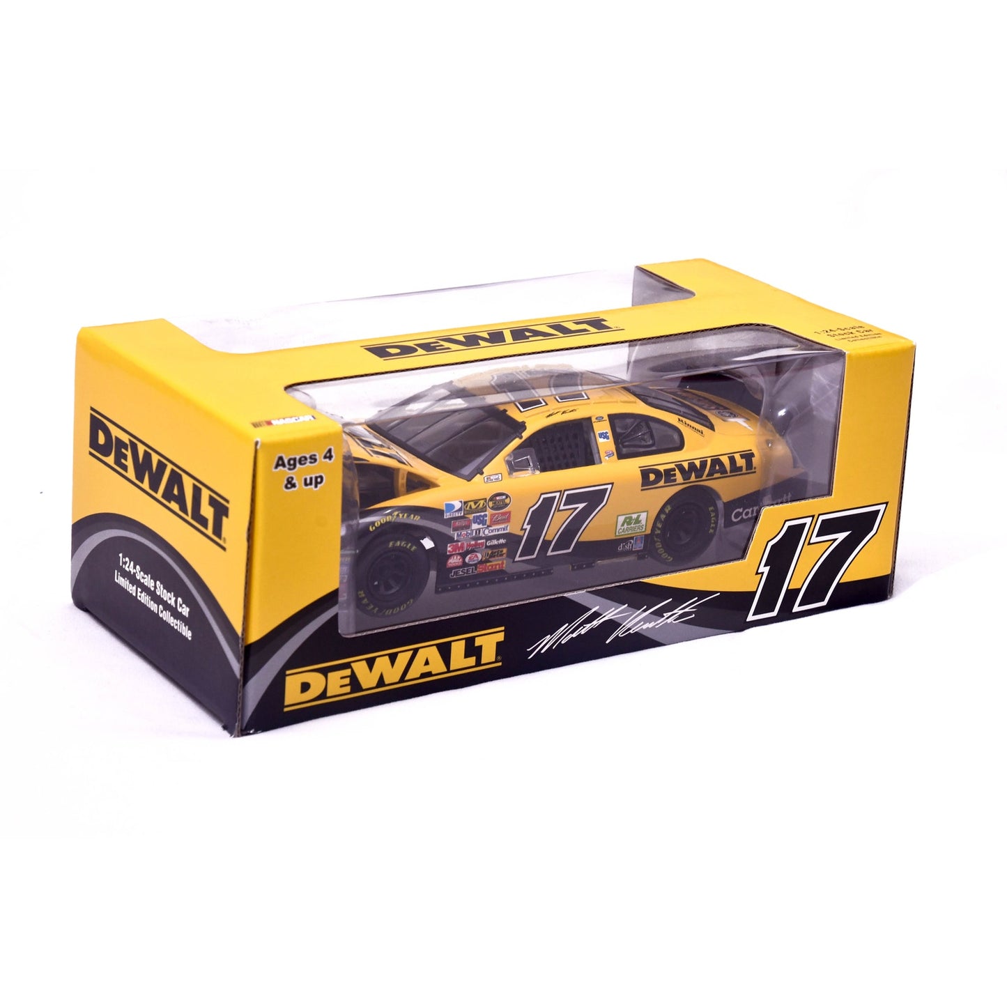 2007 Matt Kenseth #17 DEWALT 1:24 NASCAR Diecast Car Limited Edition NIB